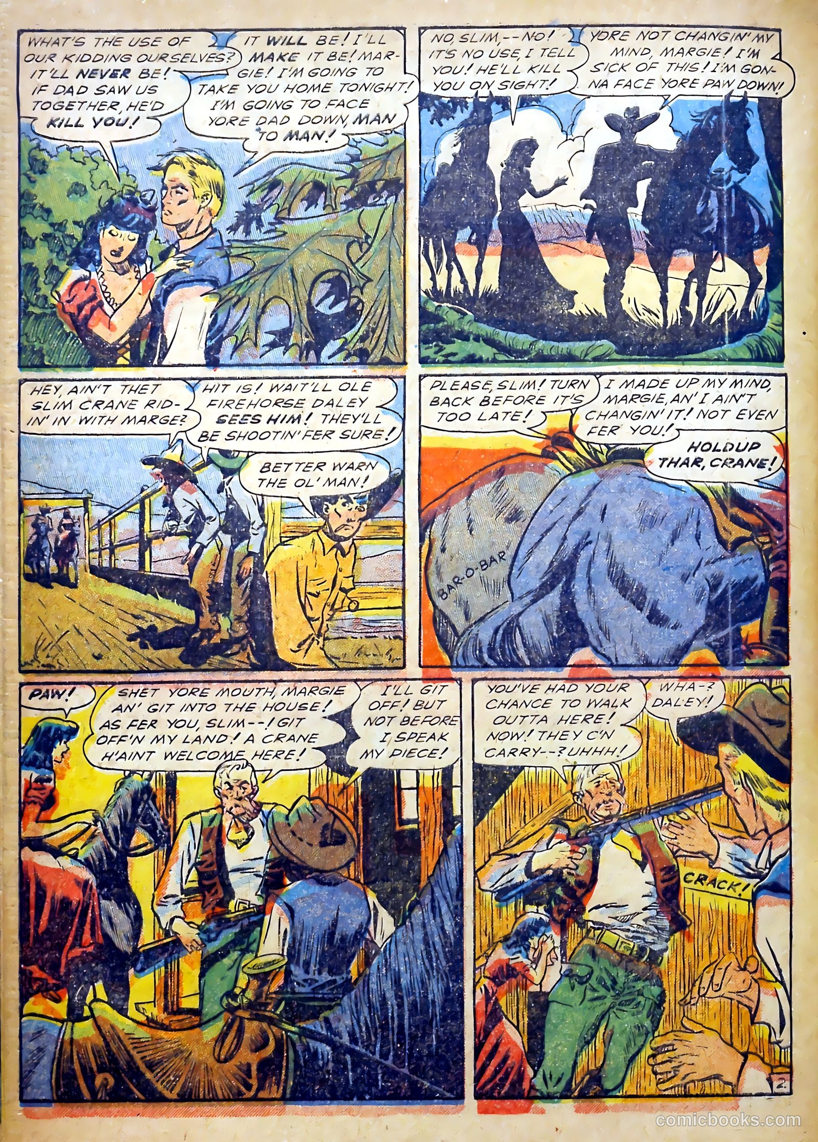 Gunsmoke #1 (1949) — page 28 of 36