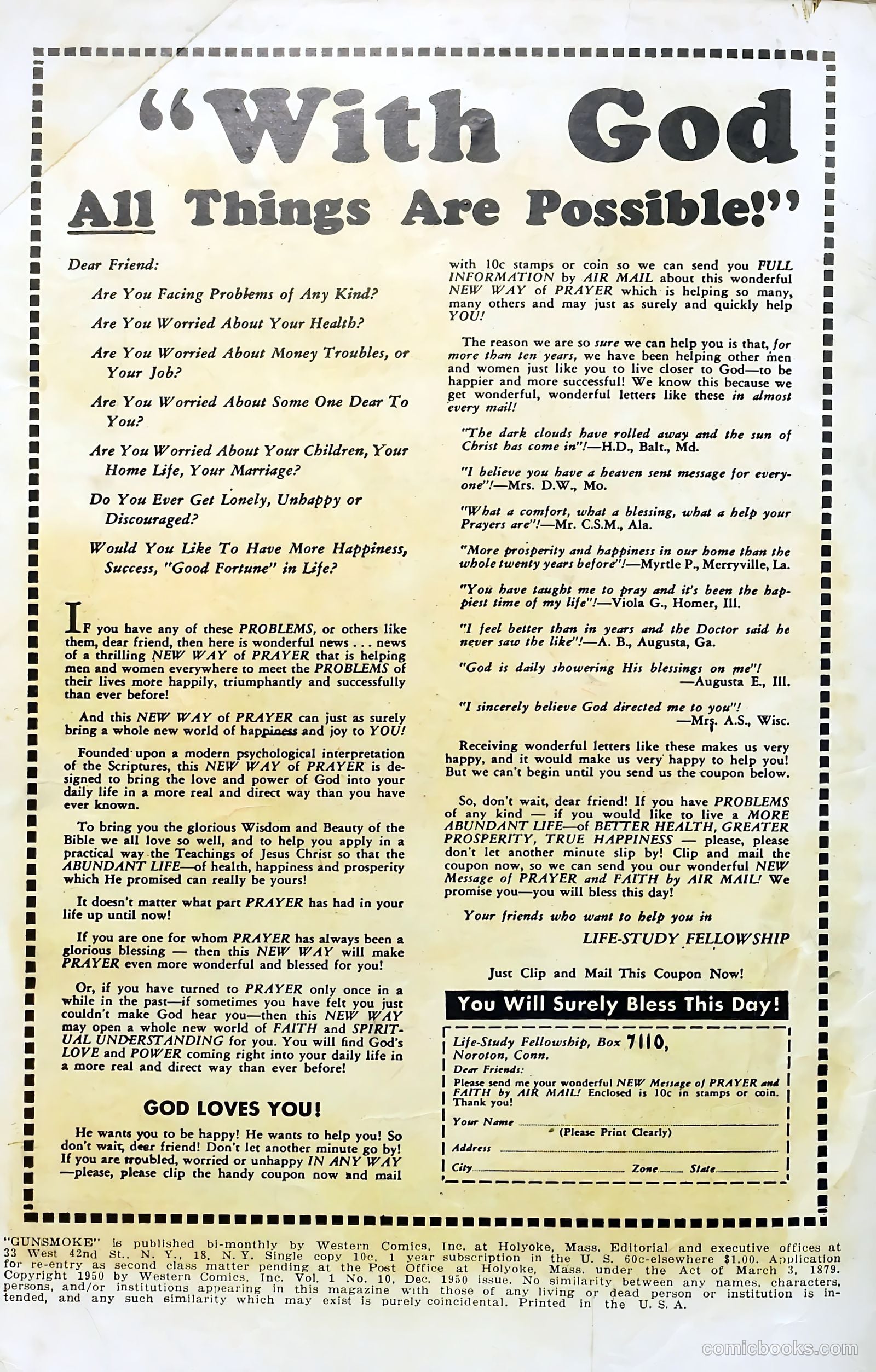 Gunsmoke #10 (1950) — page 2 of 36