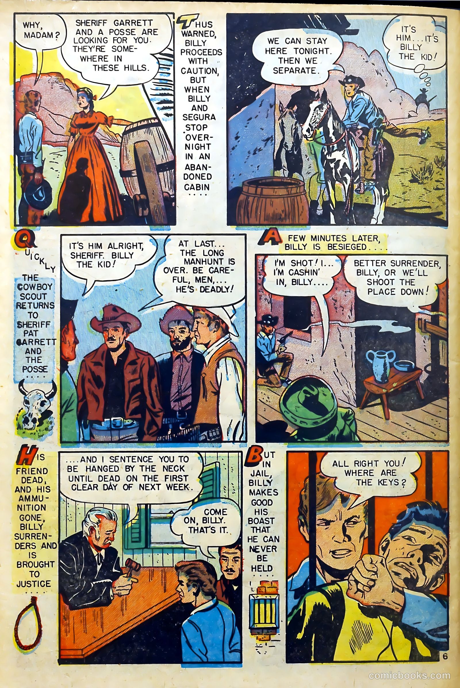 Gunsmoke #10 (1950) — page 32 of 36