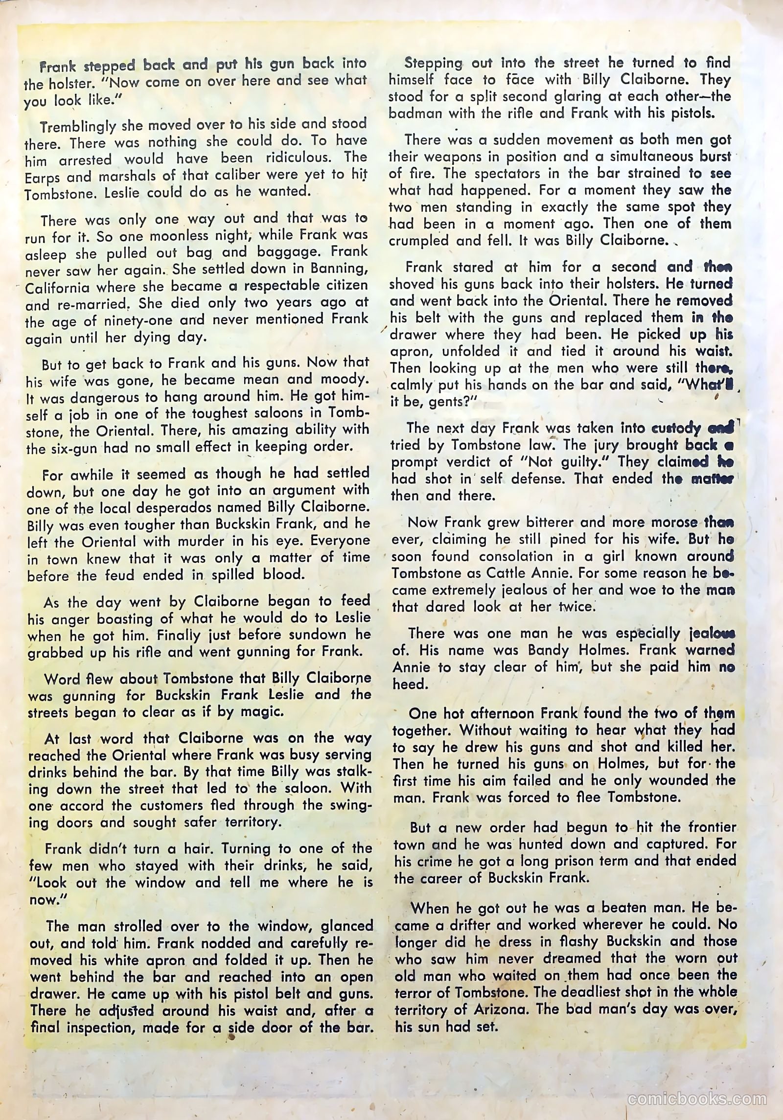 Gunsmoke #12 (1951) — page 19 of 36