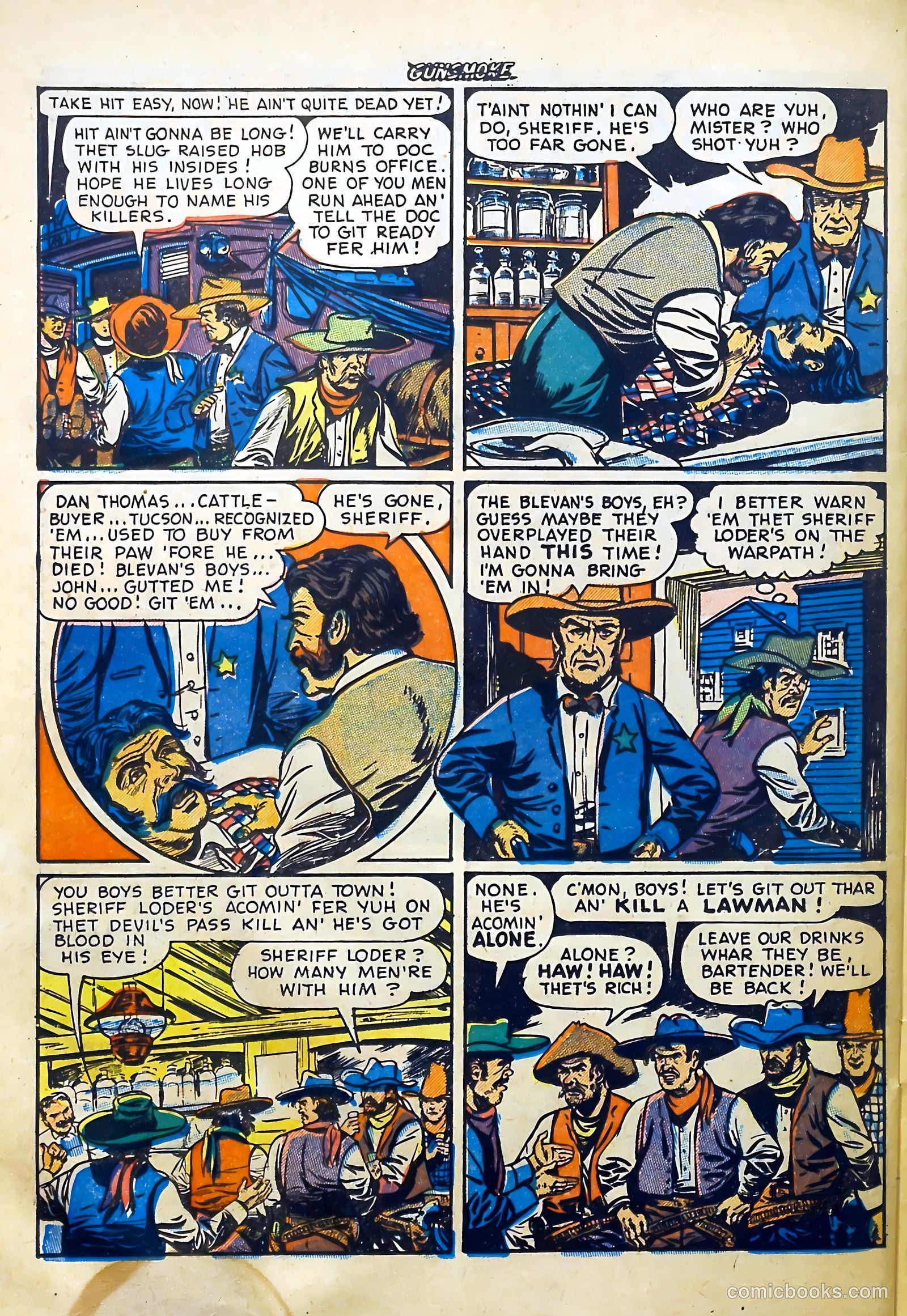 Gunsmoke #2 (1949) — page 22 of 36