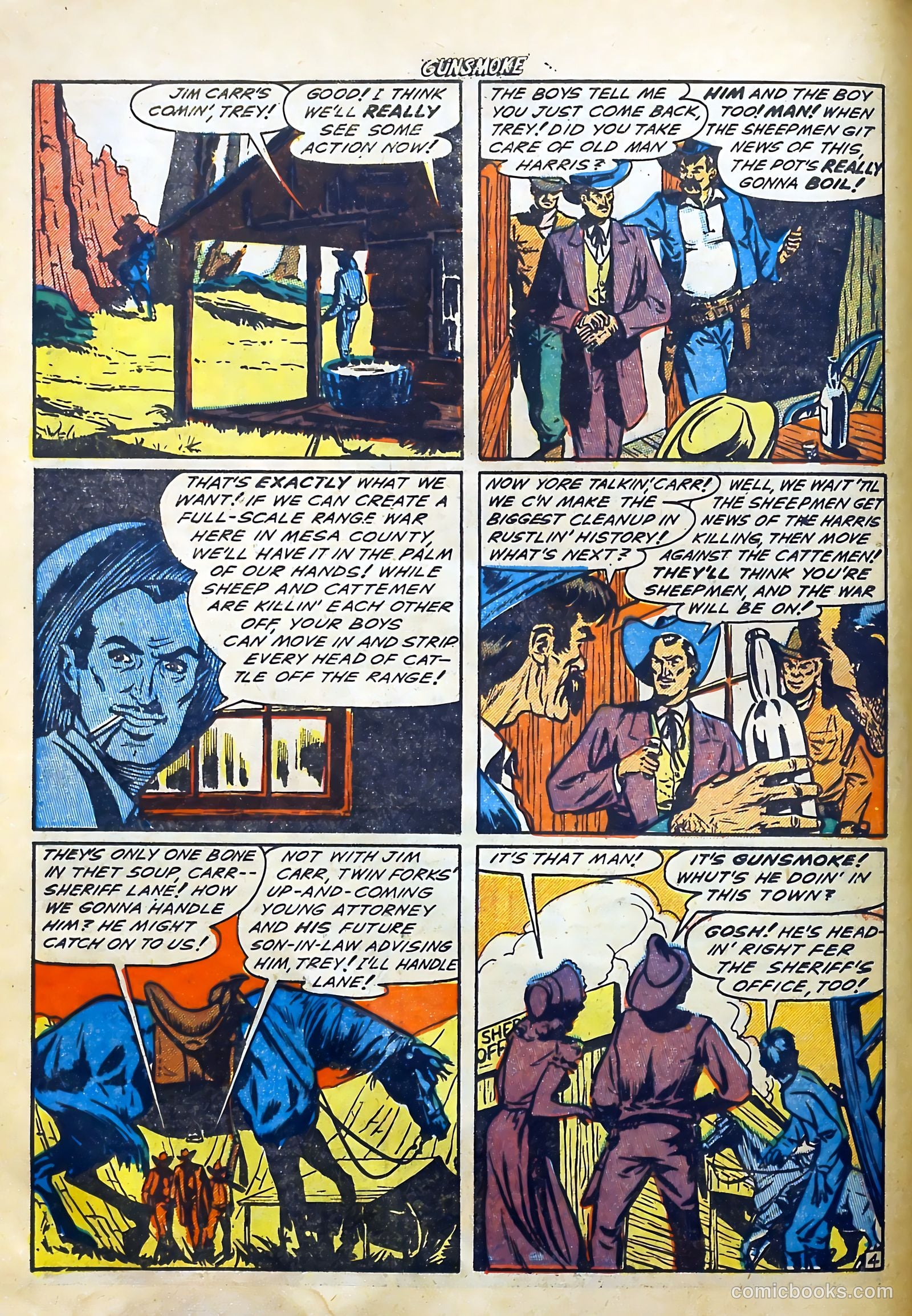 Gunsmoke #2 (1949) — page 6 of 36