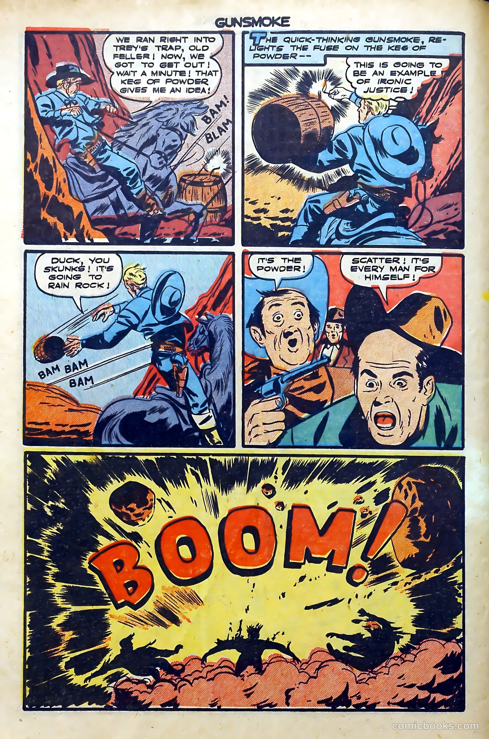 Gunsmoke #3 (1949) — page 8 of 36