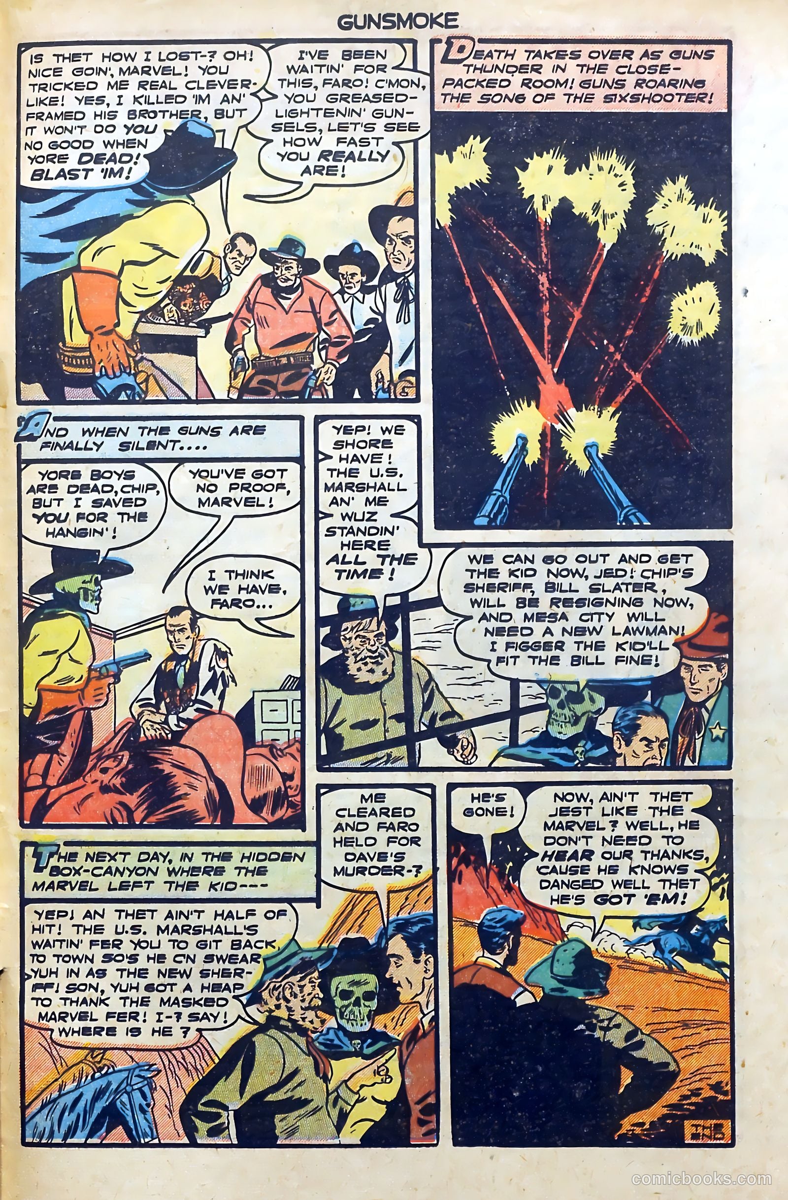 Gunsmoke #3 (1949) — page 33 of 36