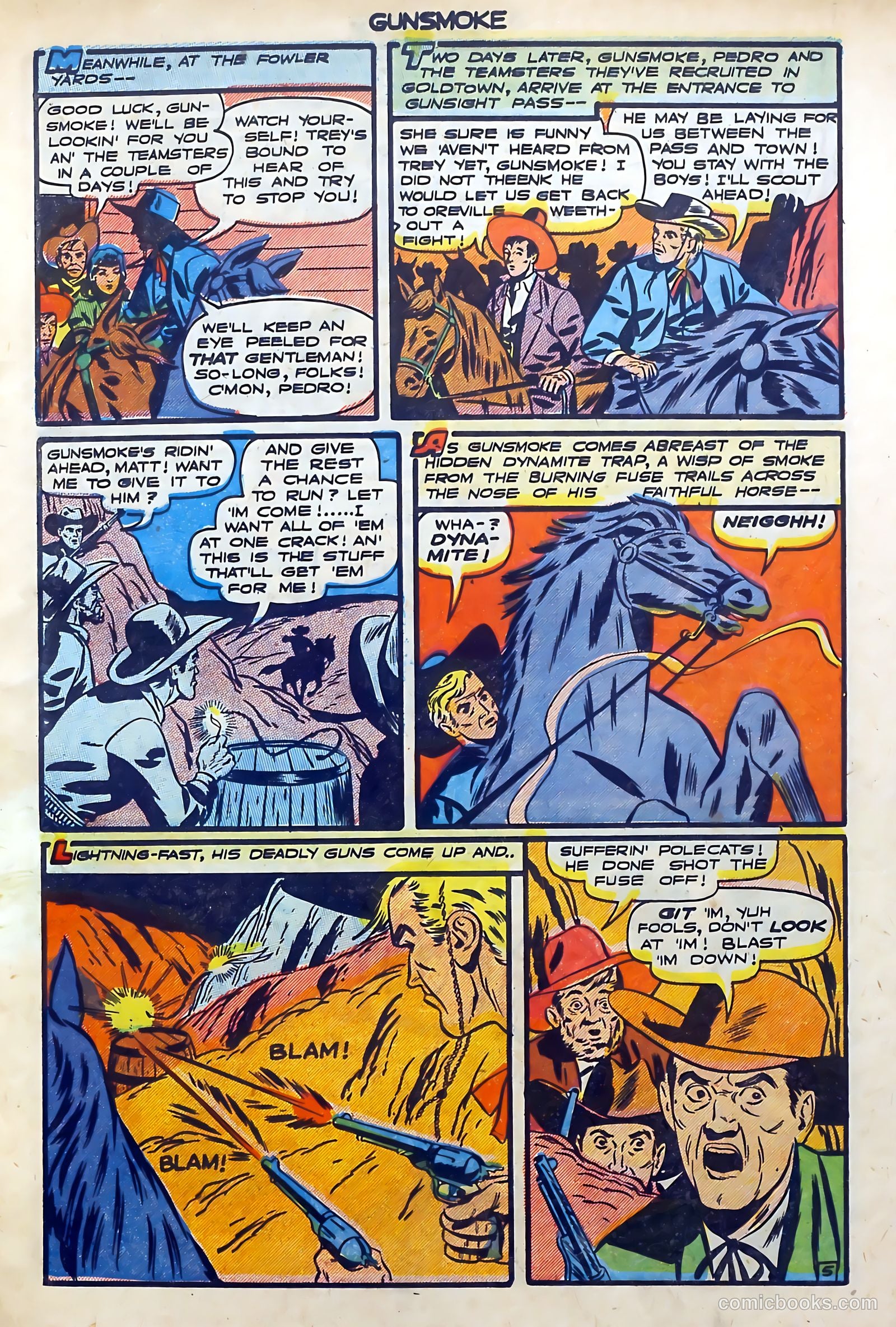 Gunsmoke #3 (1949) — page 7 of 36