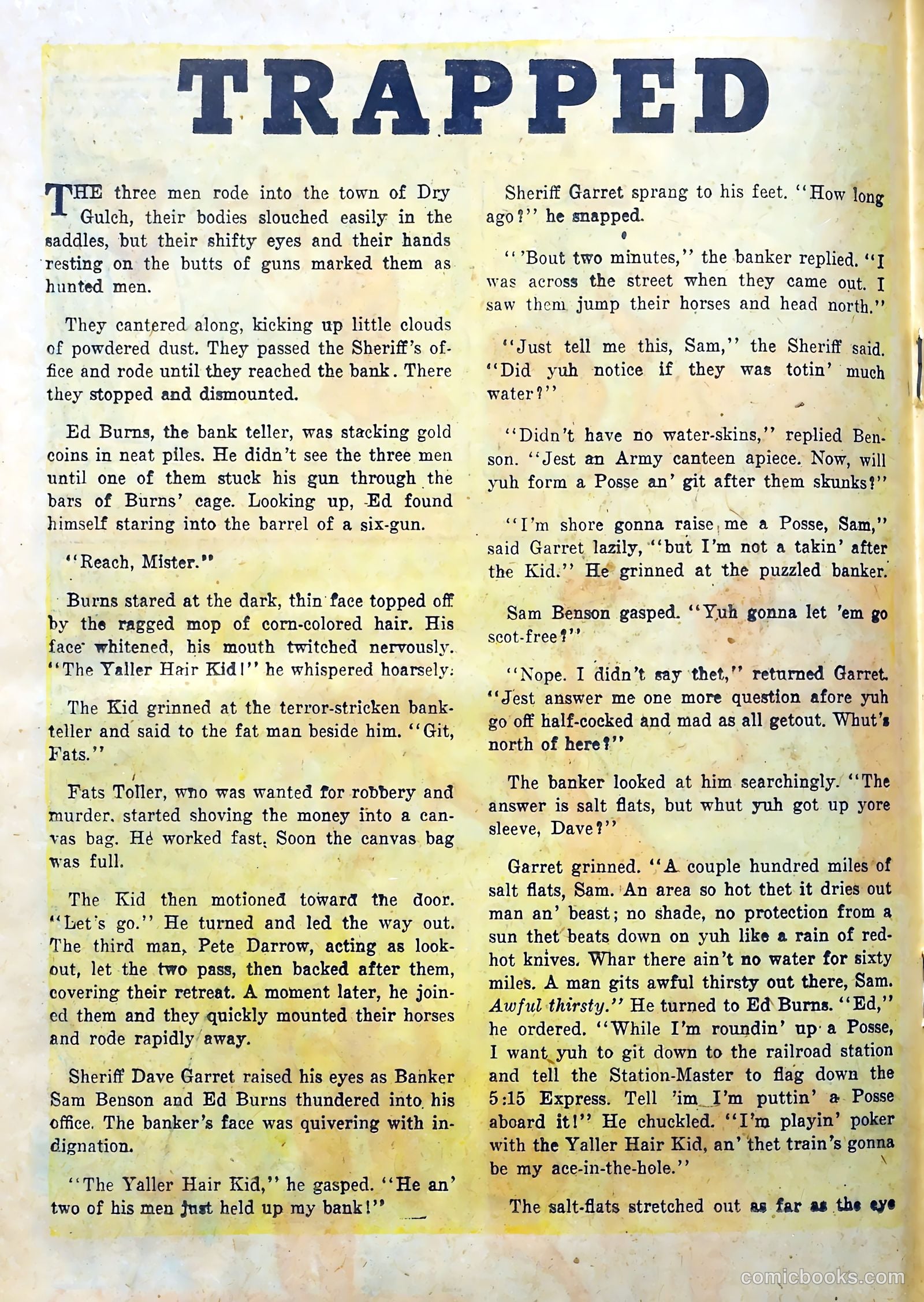 Gunsmoke #4 (1949) — page 18 of 36