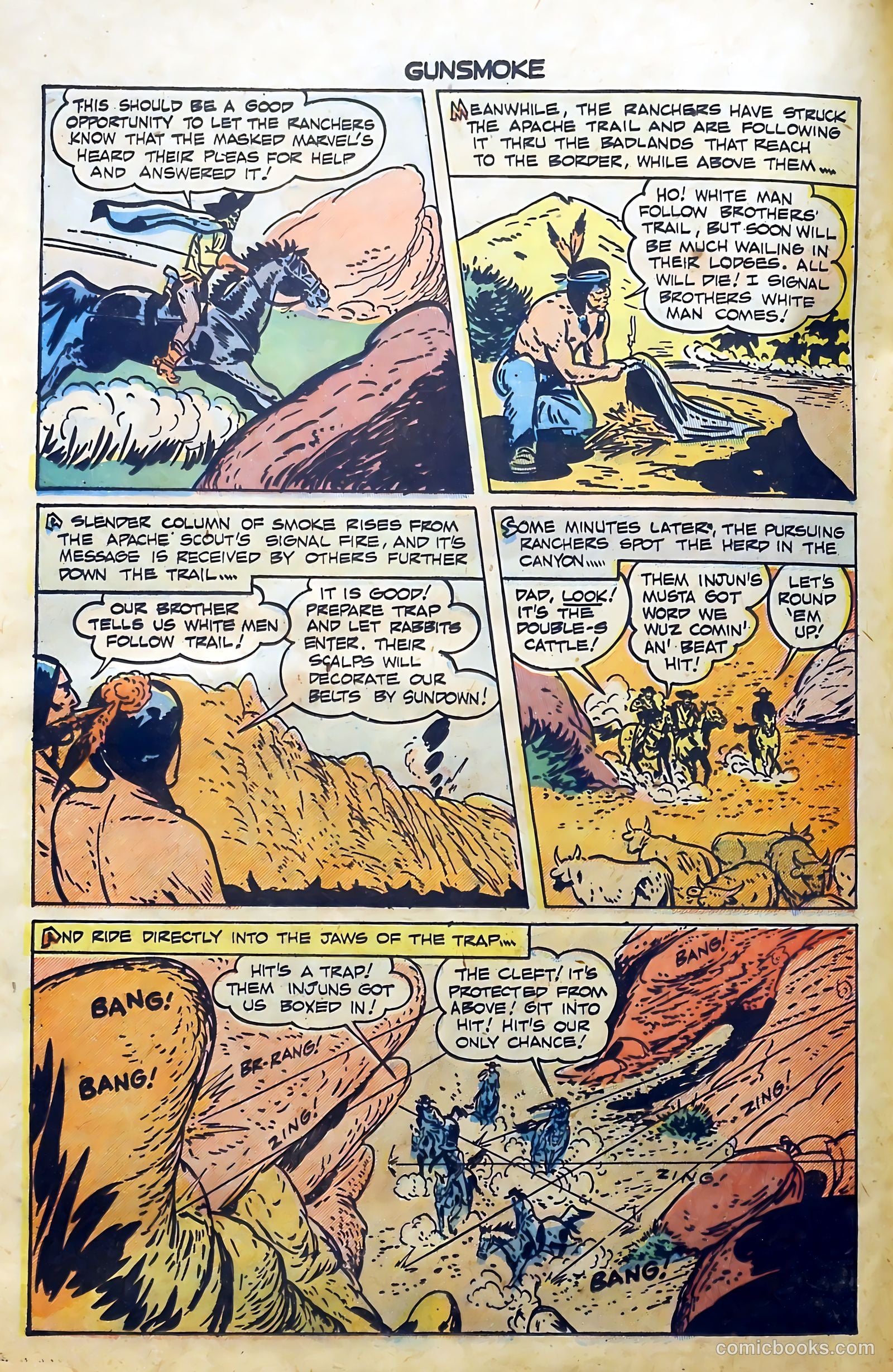 Gunsmoke #4 (1949) — page 22 of 36
