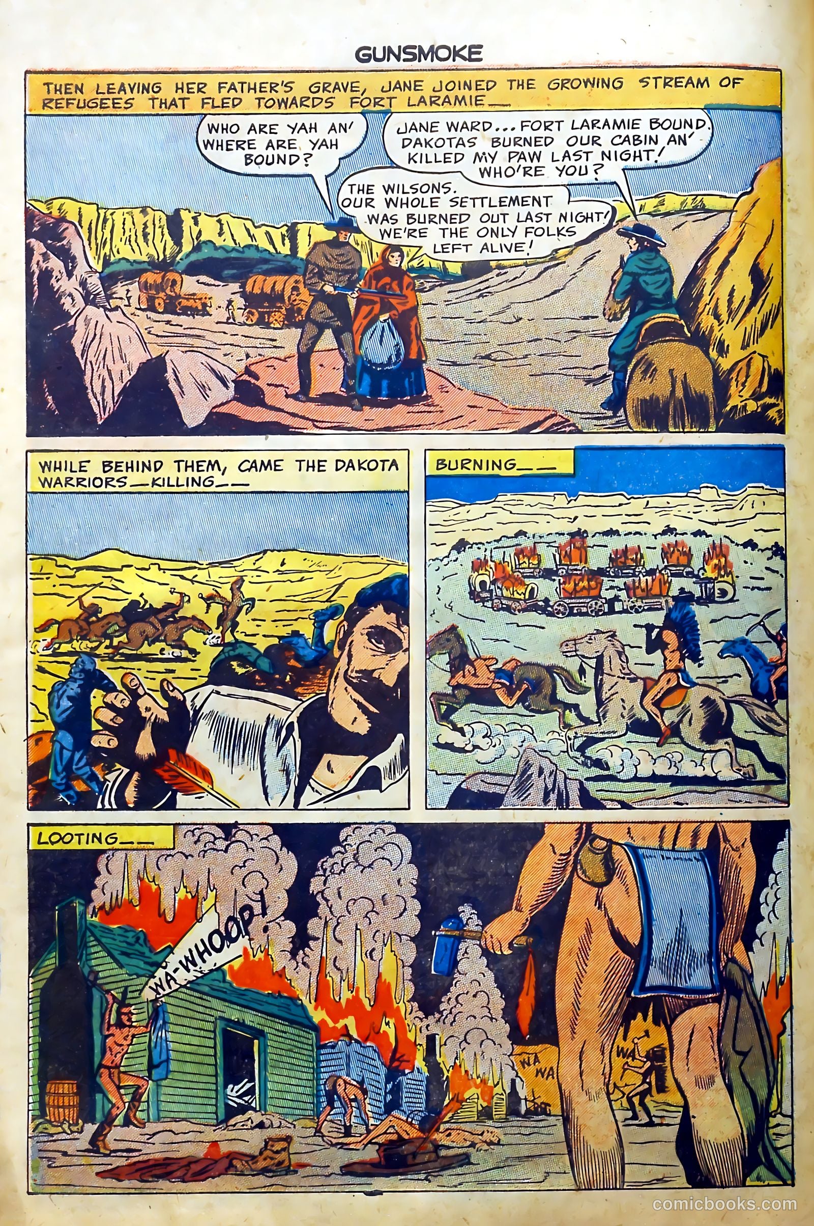 Gunsmoke #4 (1949) — page 30 of 36