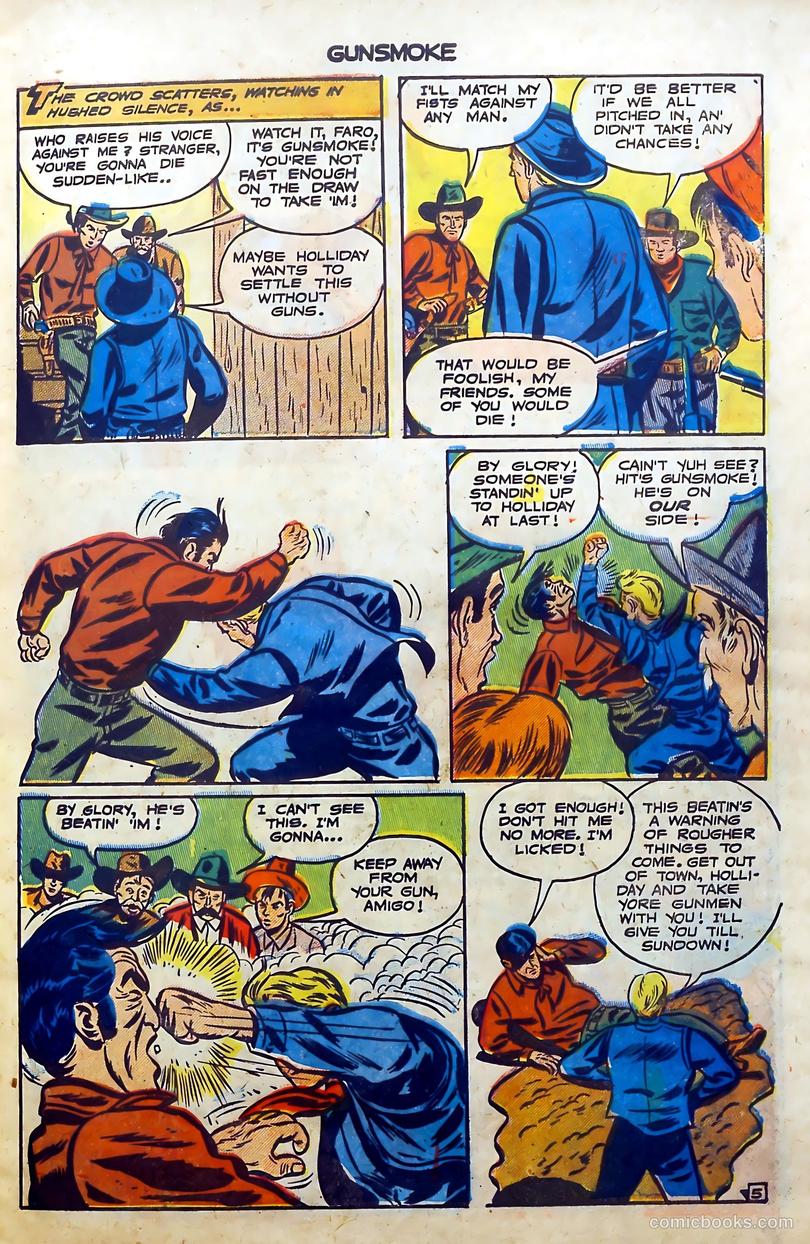Gunsmoke #4 (1949) — page 7 of 36