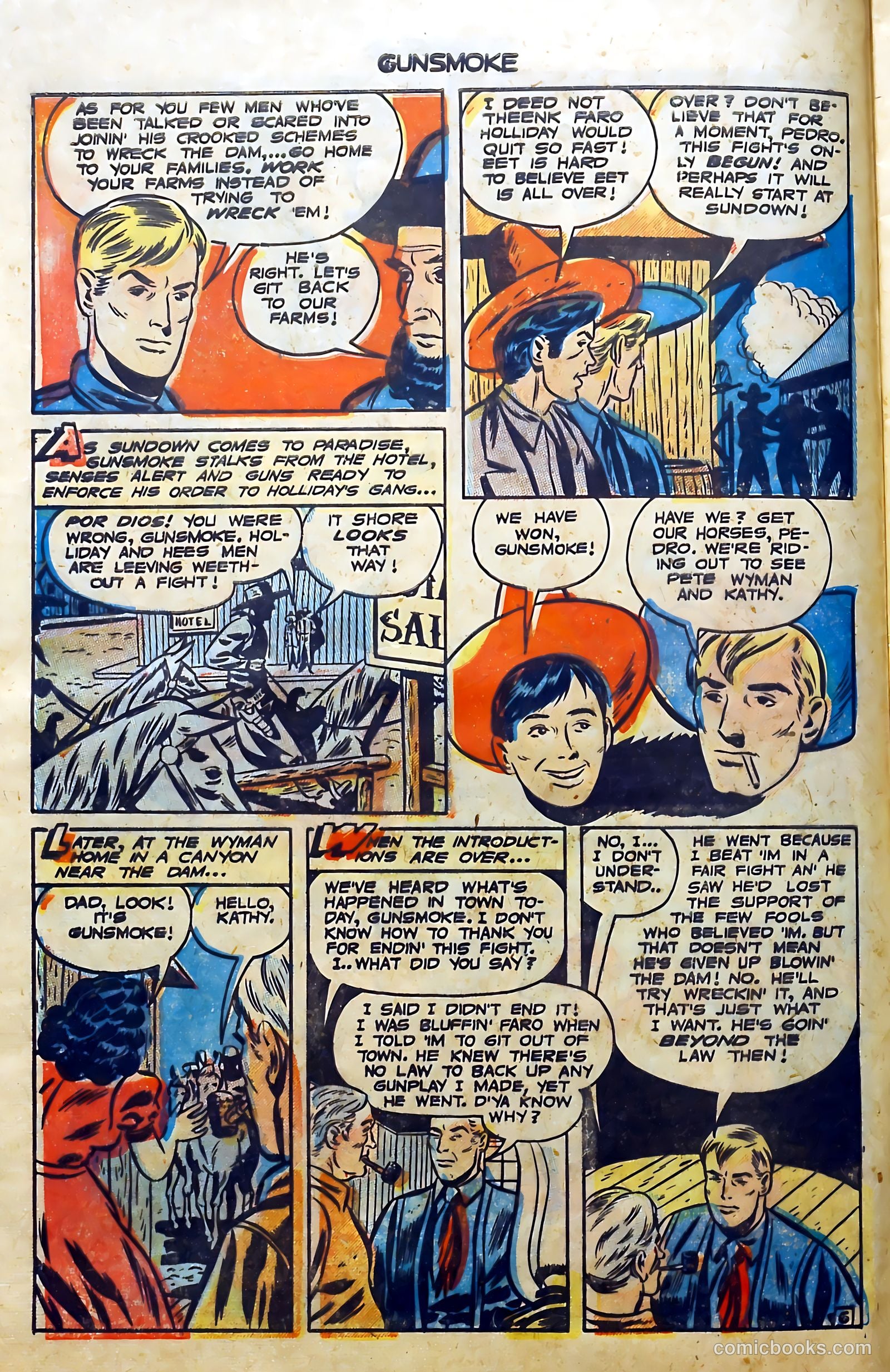 Gunsmoke #4 (1949) — page 8 of 36