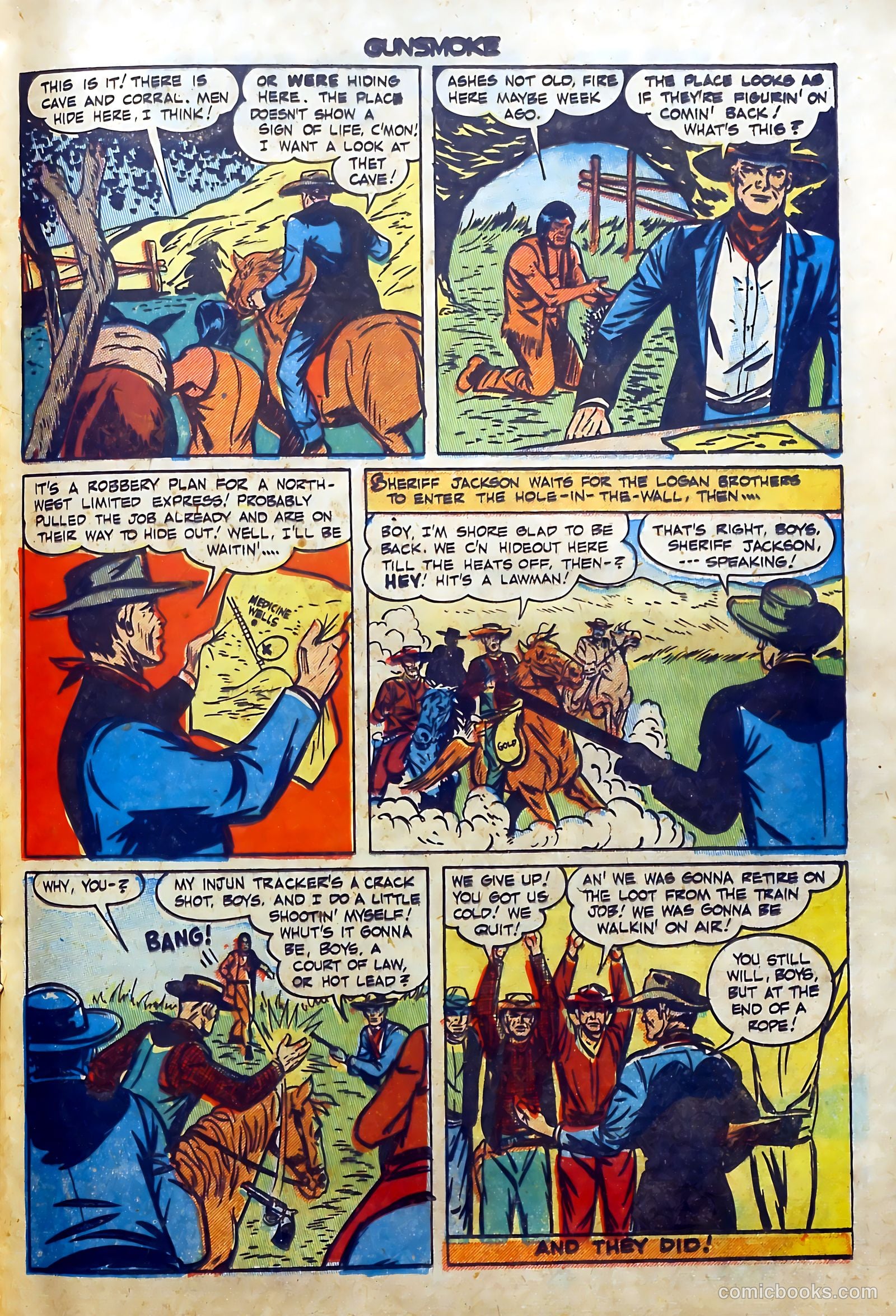 Gunsmoke #4 (1949) — page 17 of 36