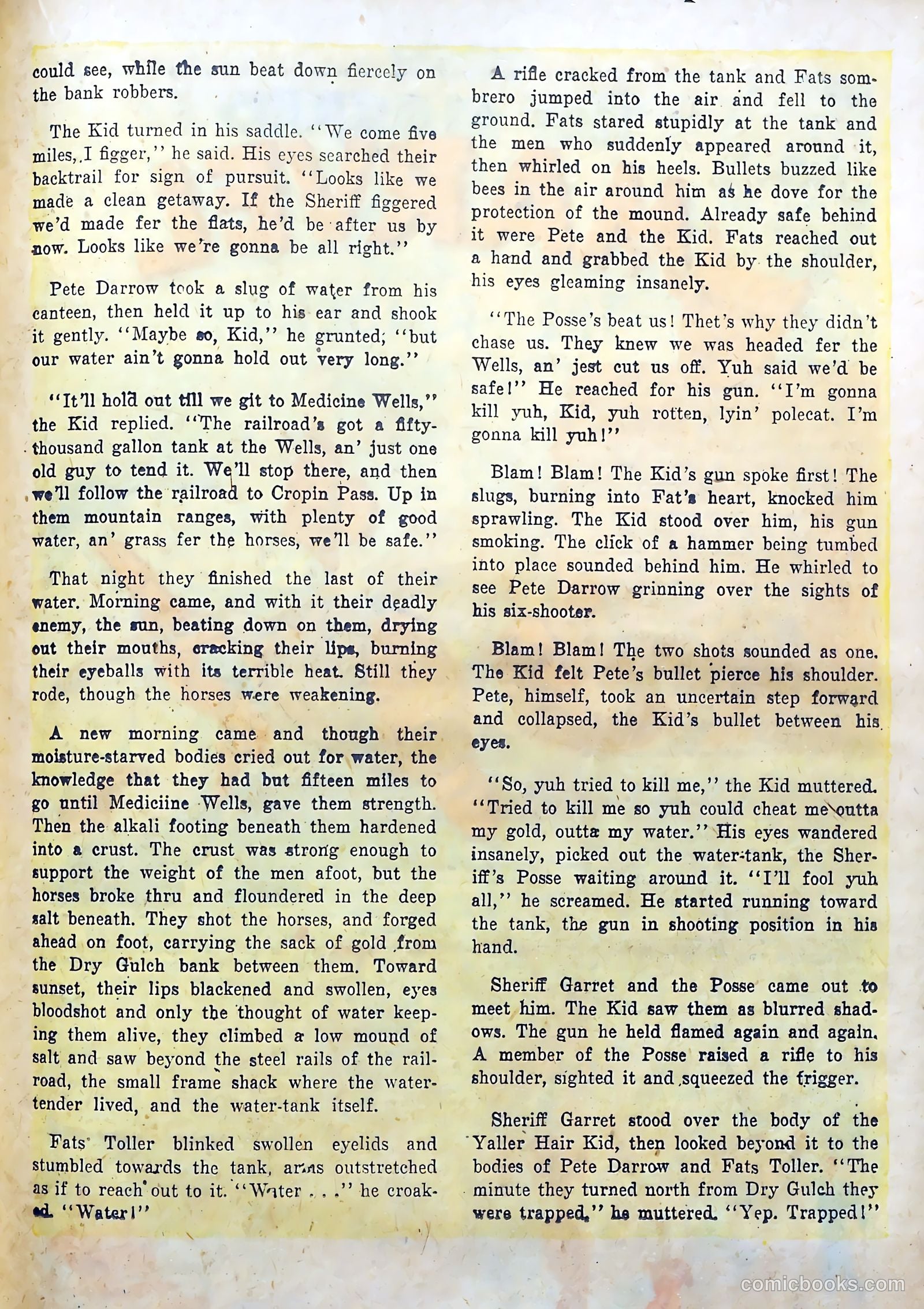Gunsmoke #4 (1949) — page 19 of 36