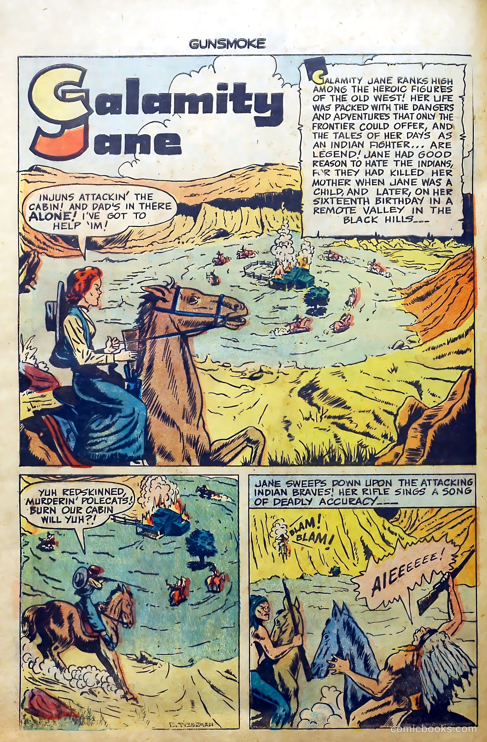 Gunsmoke #4 (1949) — page 28 of 36