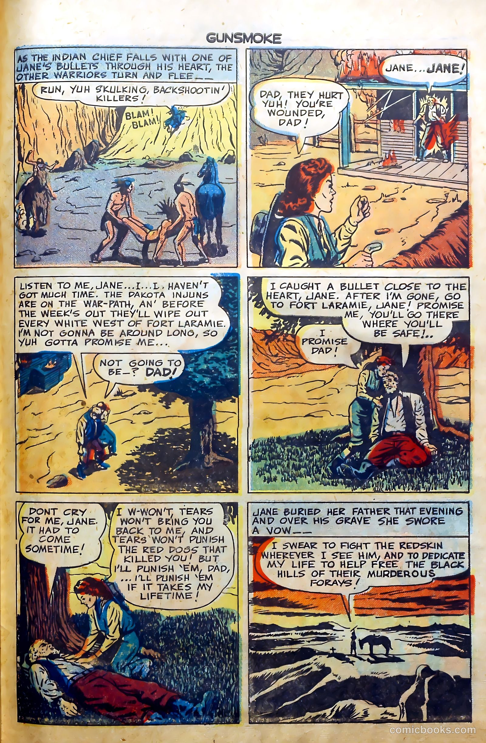 Gunsmoke #4 (1949) — page 29 of 36