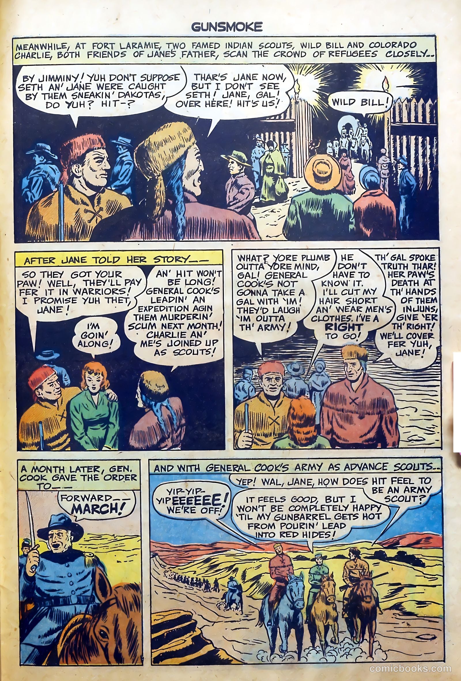 Gunsmoke #4 (1949) — page 31 of 36
