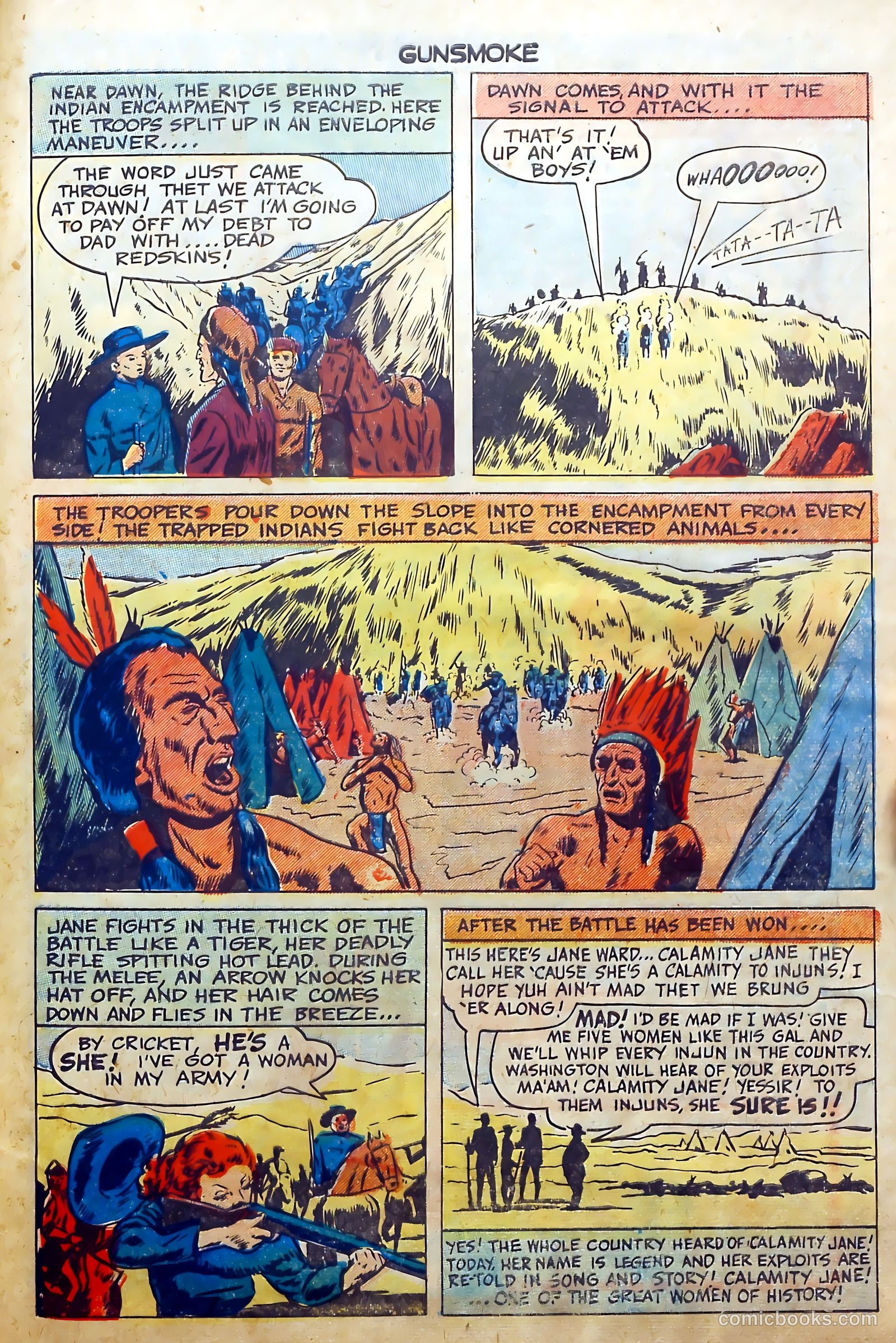 Gunsmoke #4 (1949) — page 33 of 36