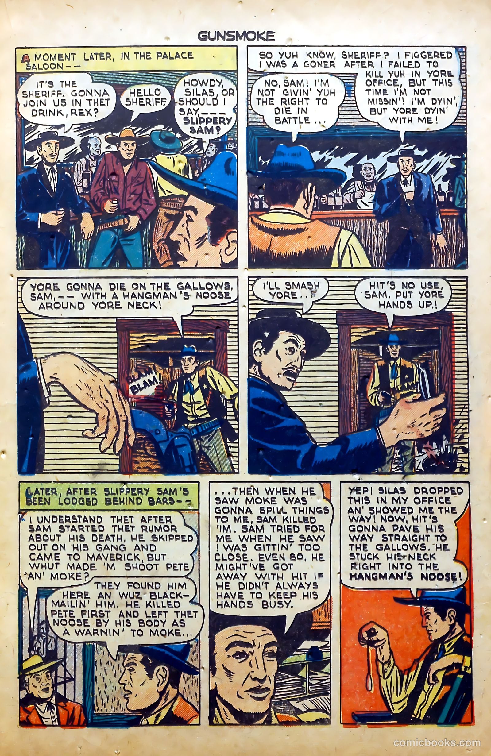 Gunsmoke #5 (1949) — page 17 of 36