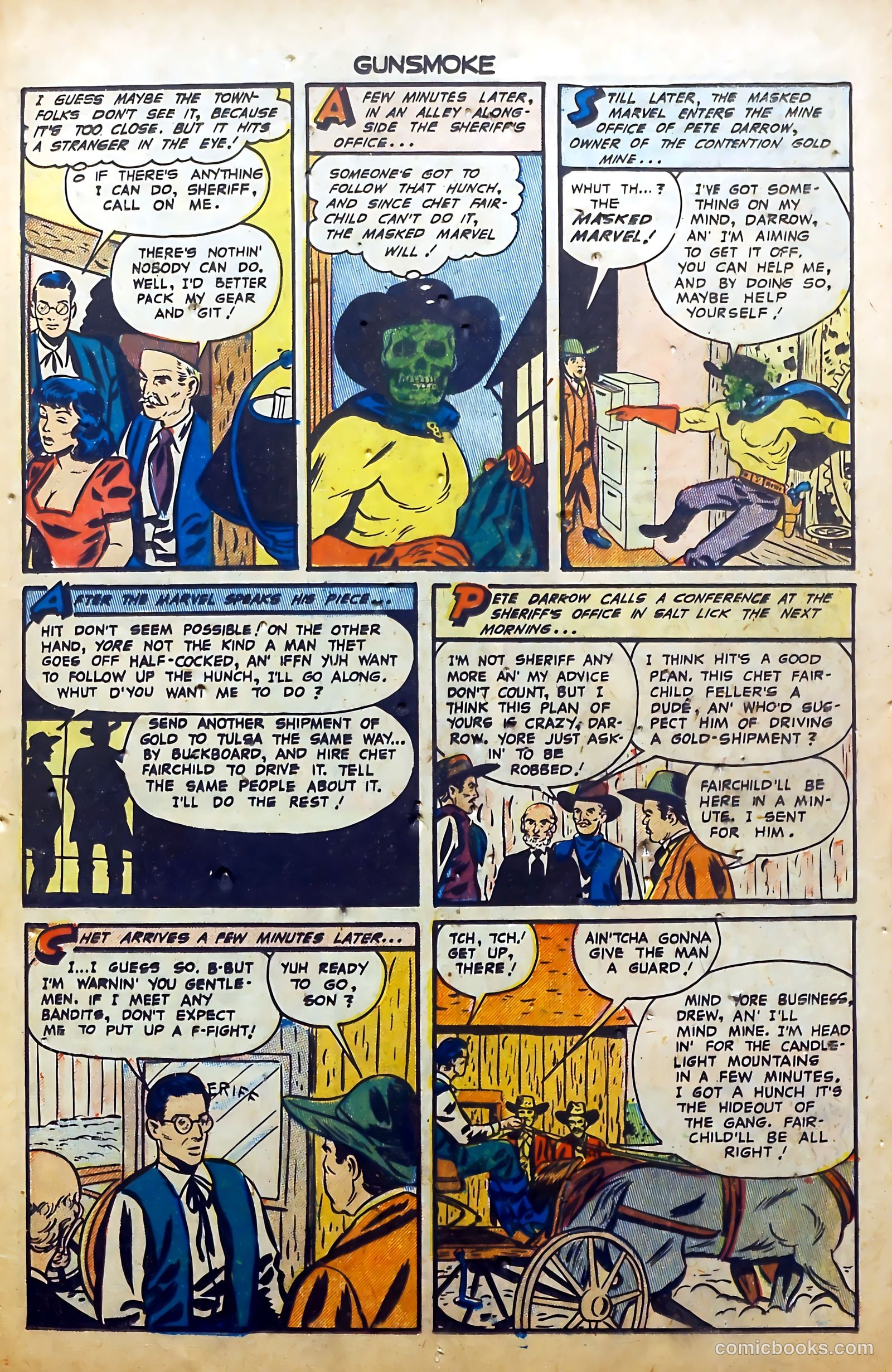 Gunsmoke #5 (1949) — page 25 of 36