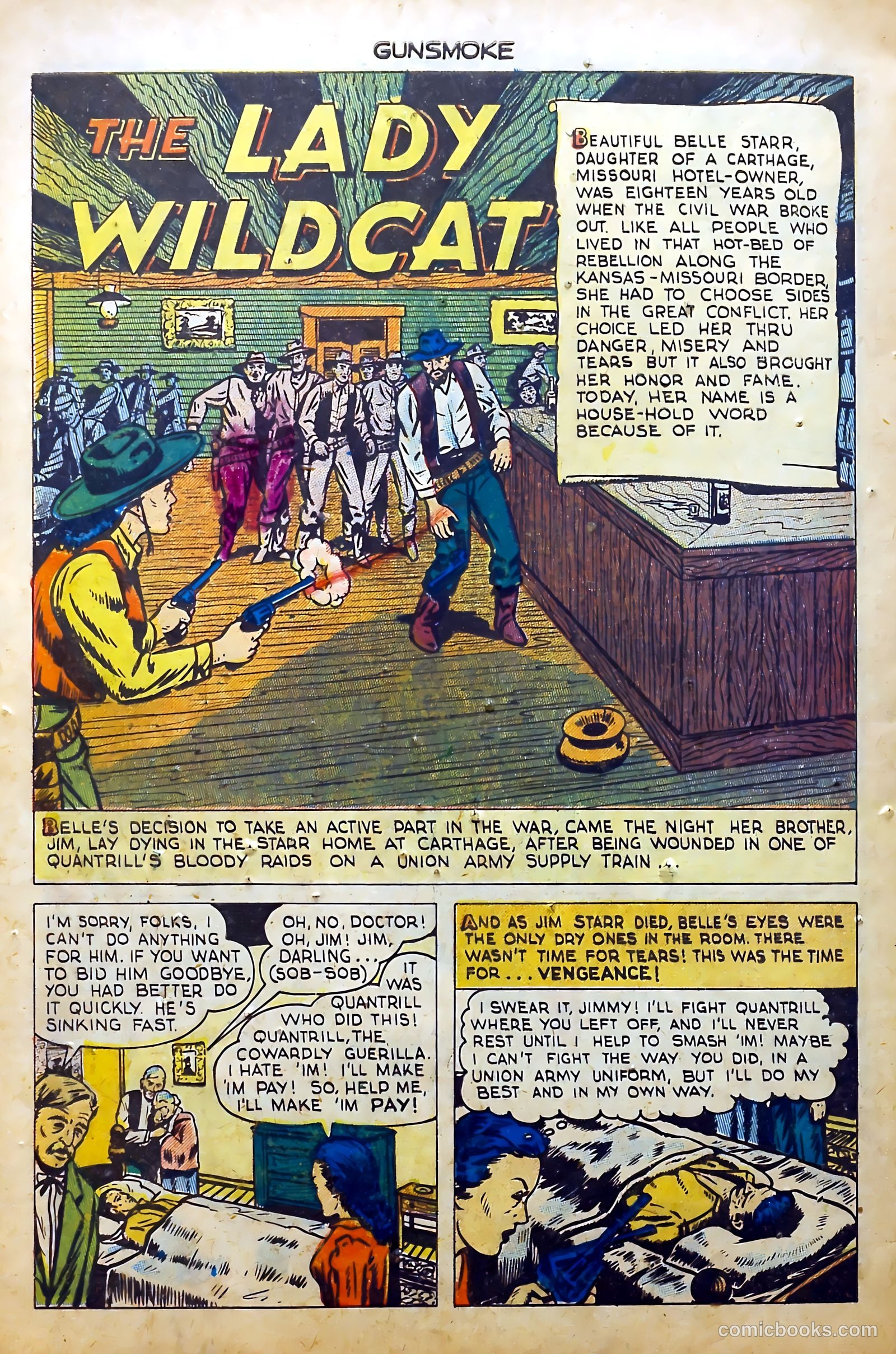 Gunsmoke #5 (1949) — page 28 of 36