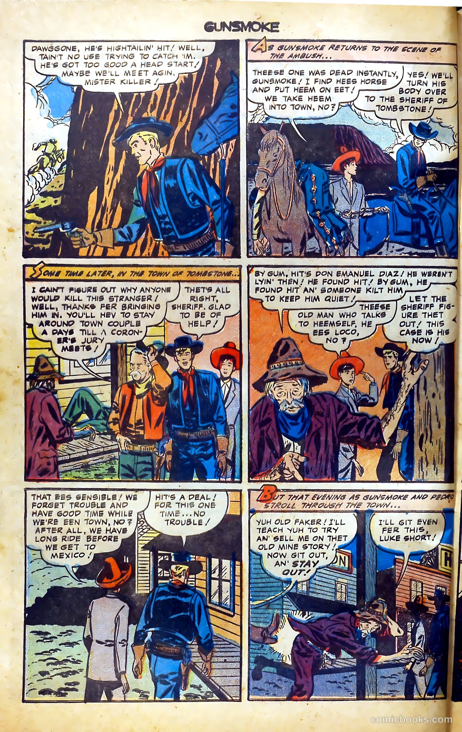 Gunsmoke #6 (1950) — page 4 of 36