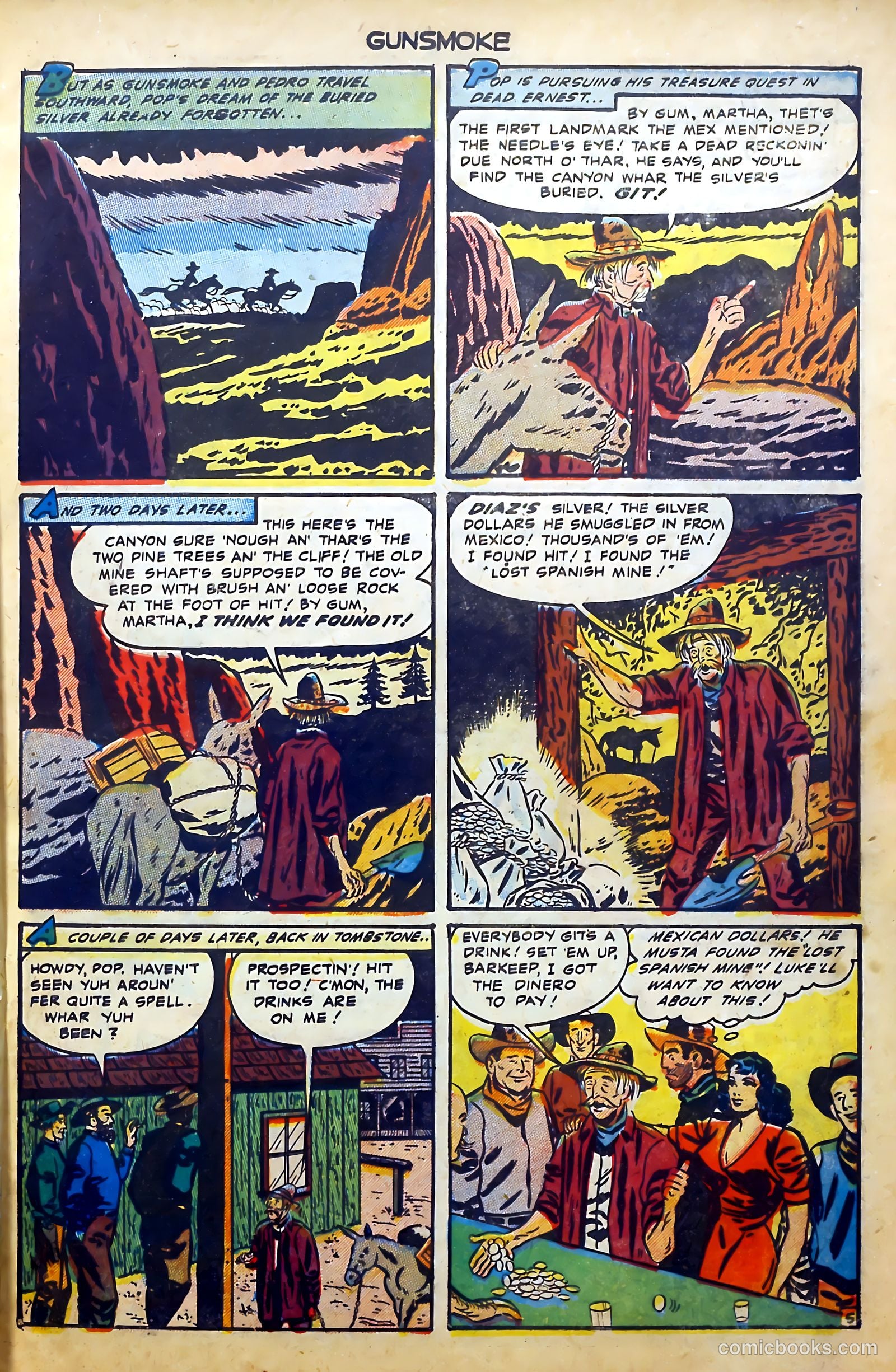 Gunsmoke #6 (1950) — page 7 of 36
