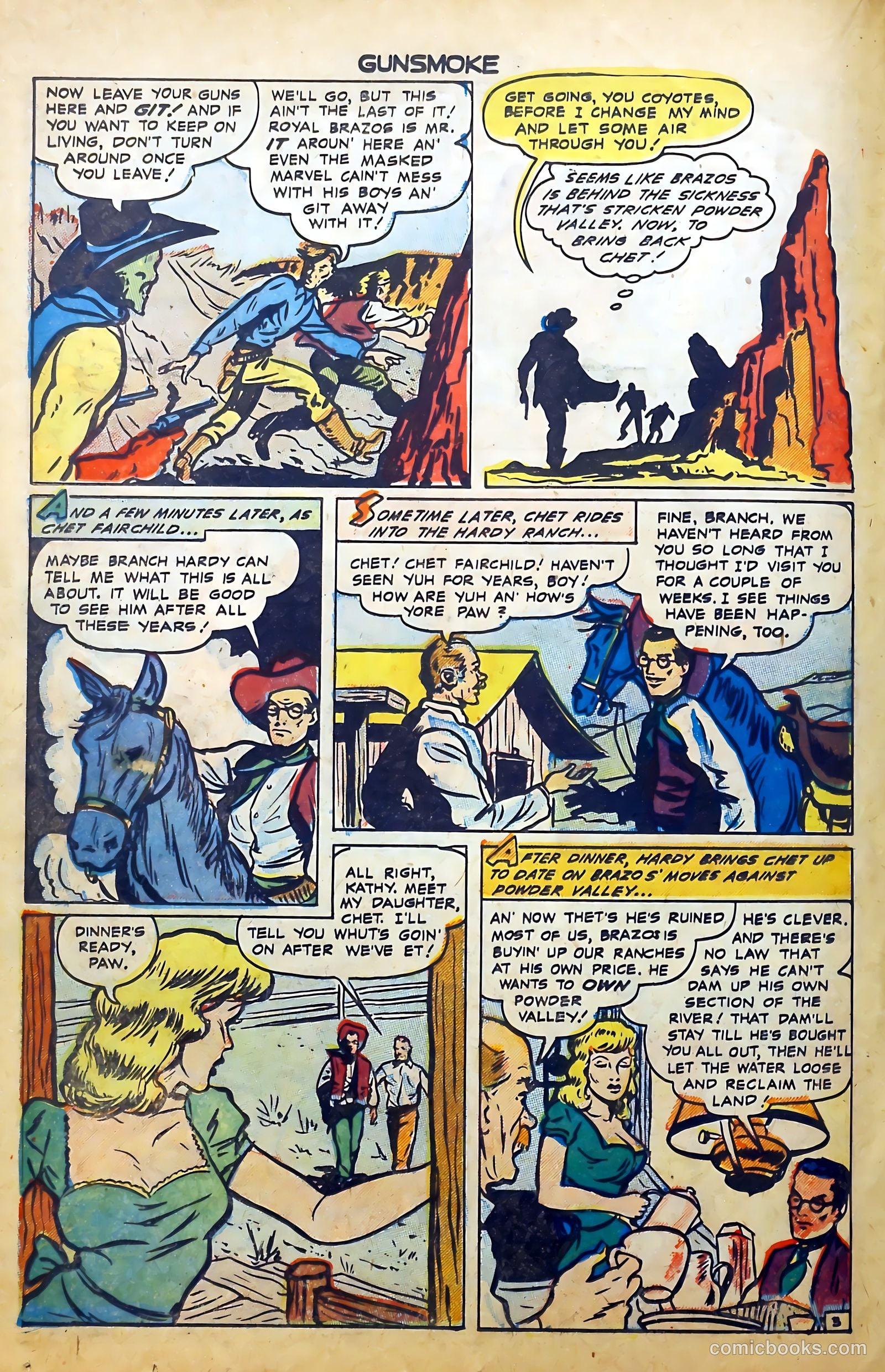 Gunsmoke #6 (1950) — page 22 of 36