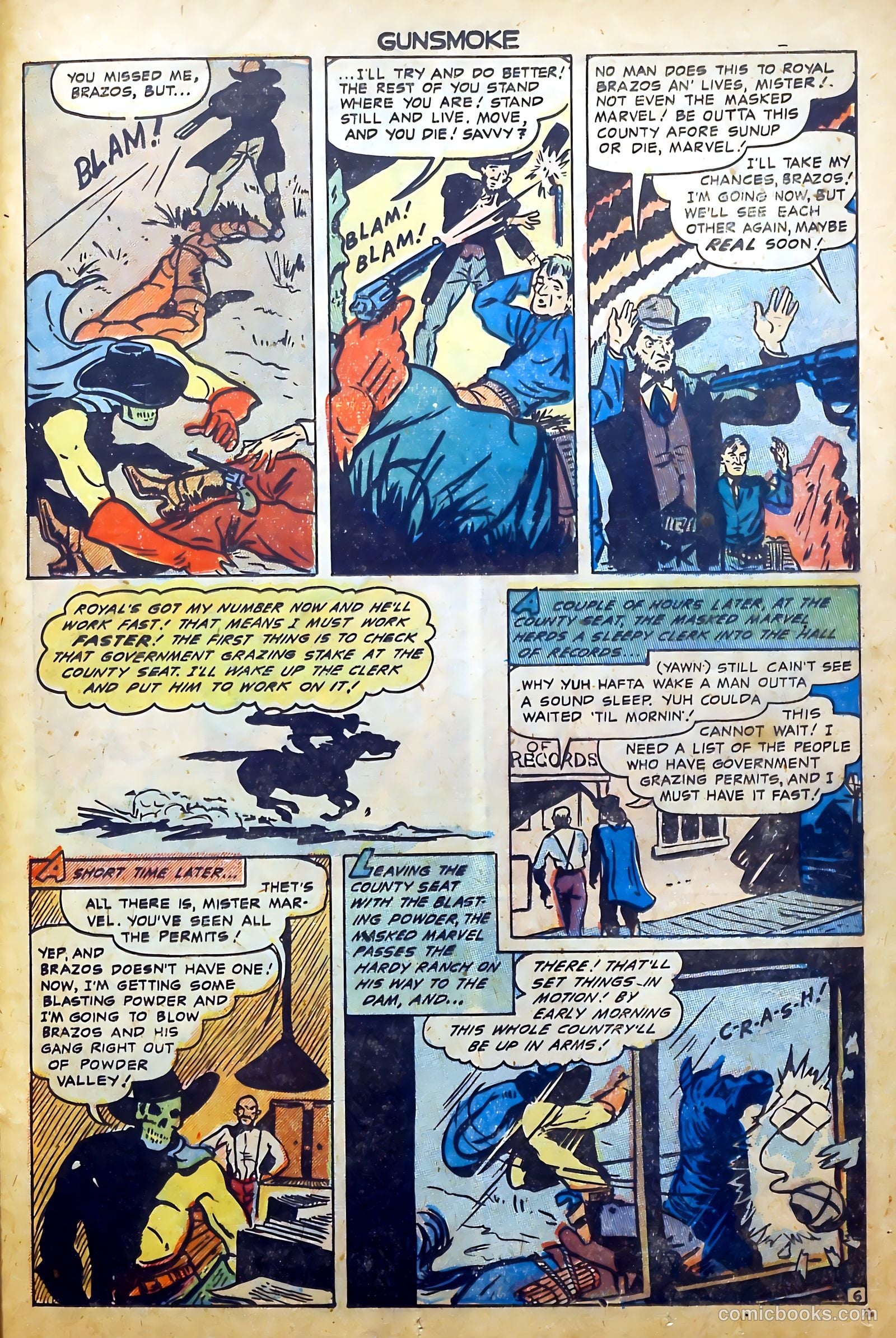 Gunsmoke #6 (1950) — page 25 of 36