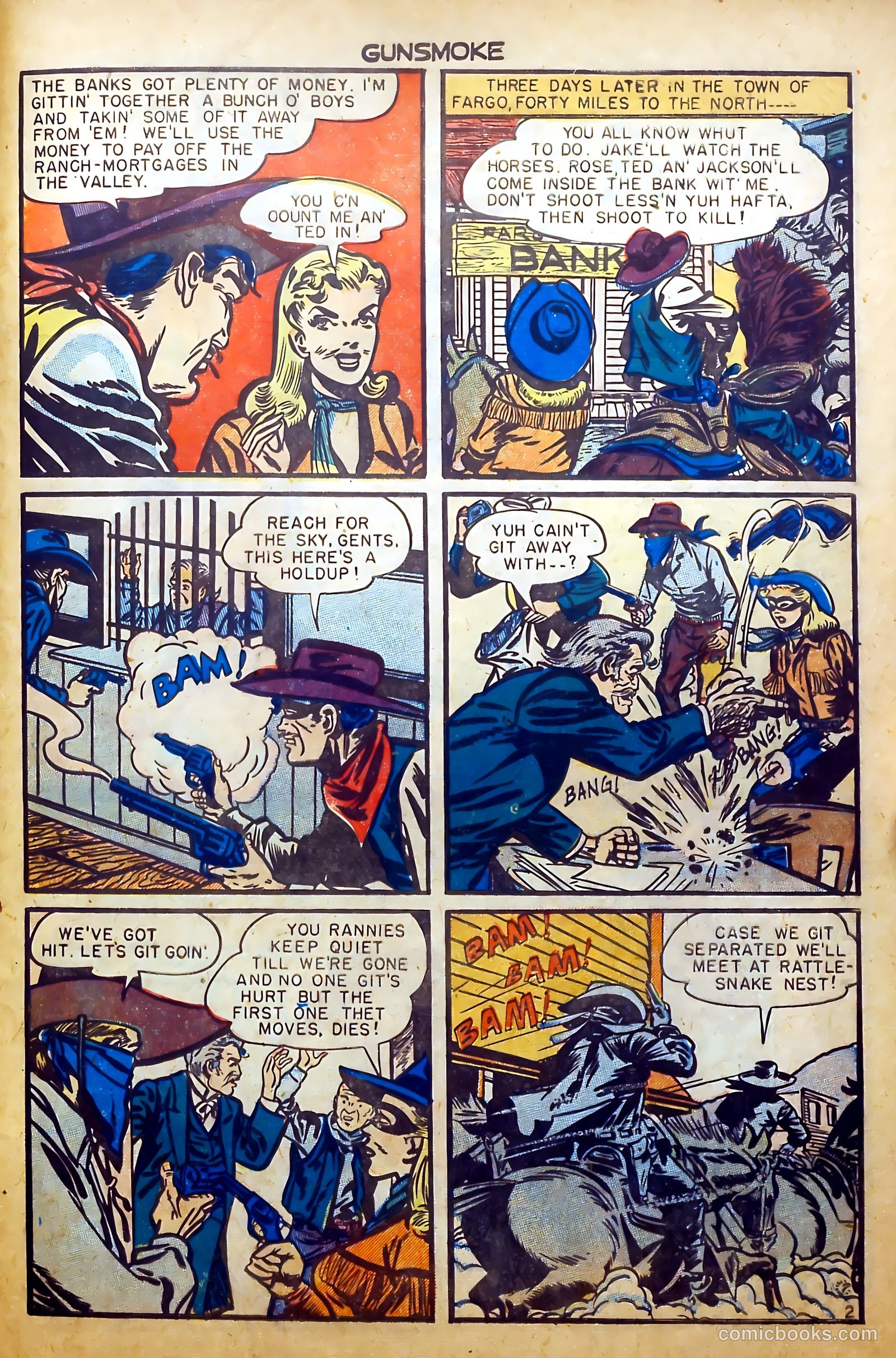 Gunsmoke #6 (1950) — page 29 of 36