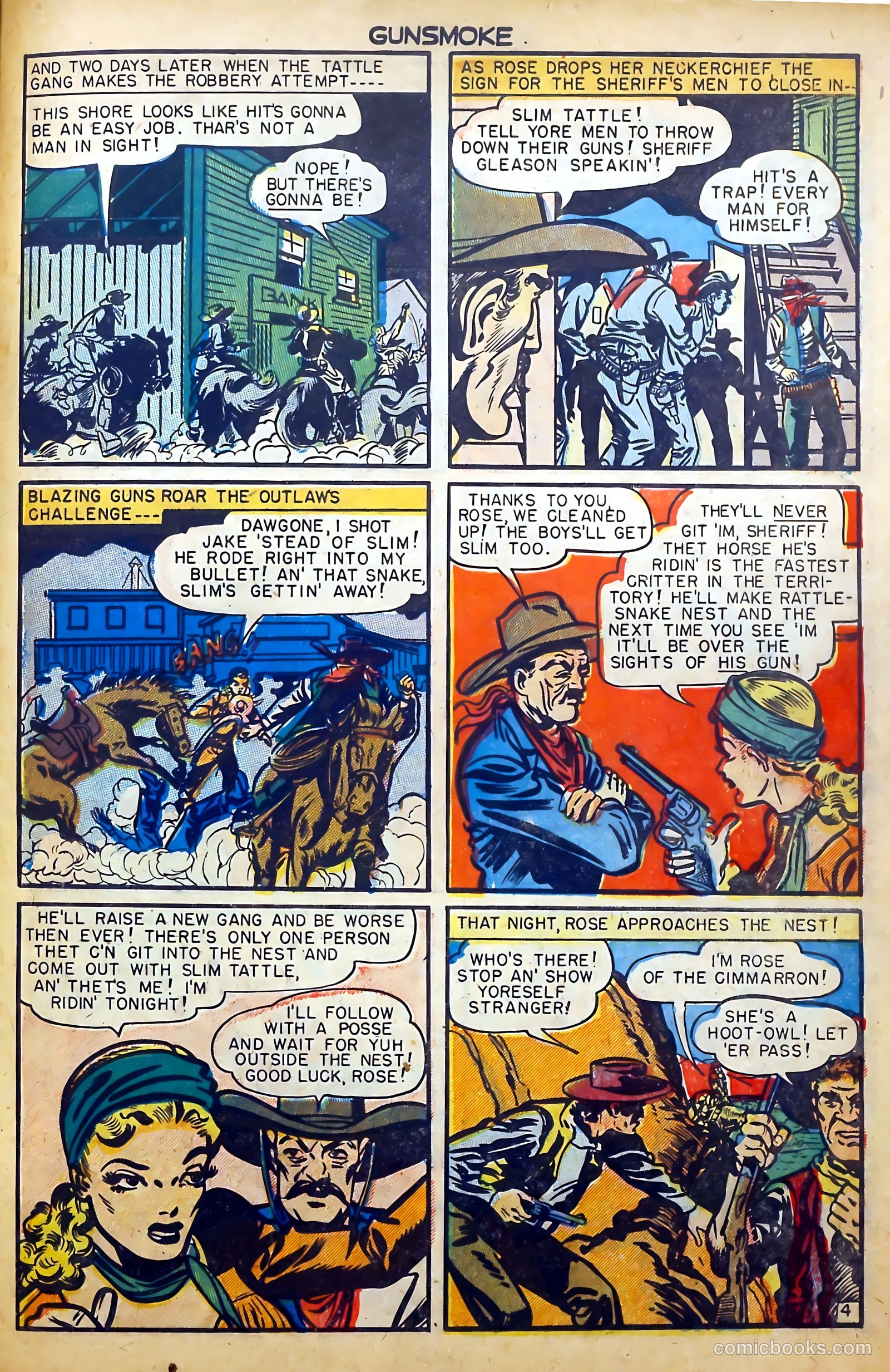Gunsmoke #6 (1950) — page 31 of 36