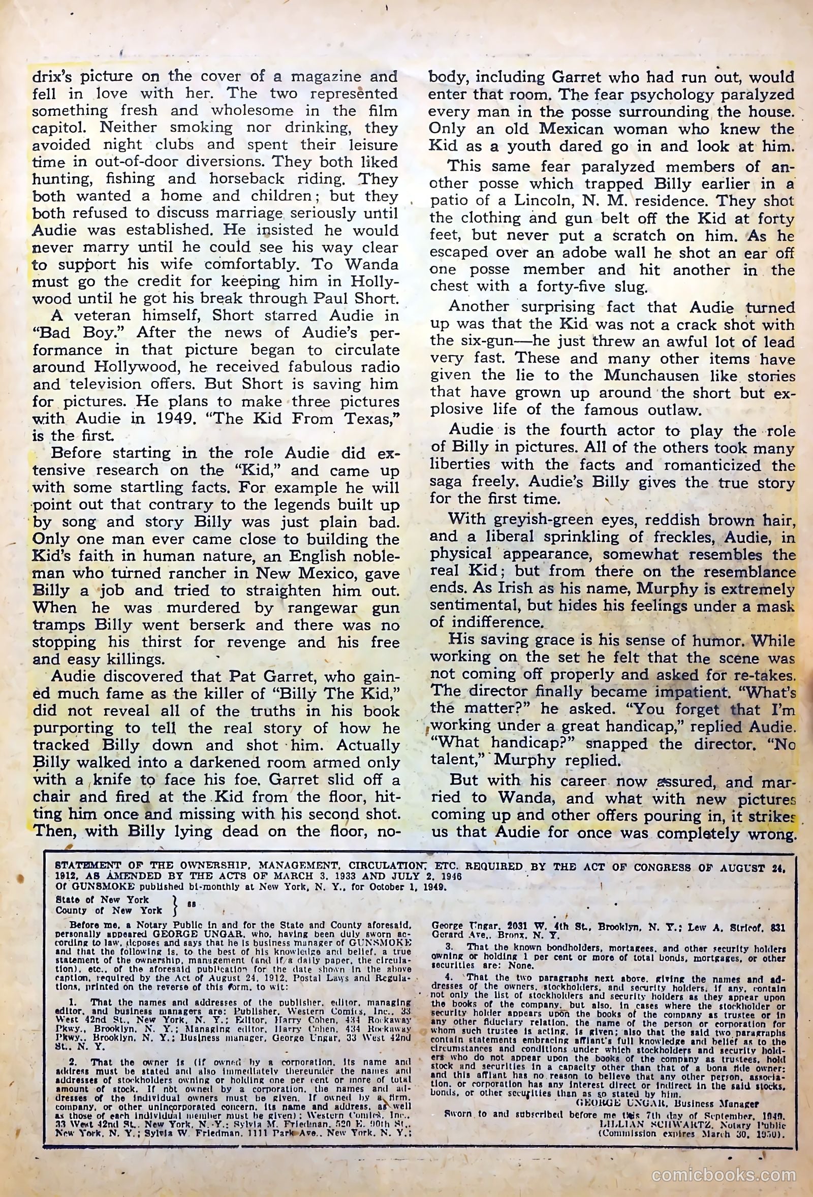 Gunsmoke #6 (1950) — page 19 of 36