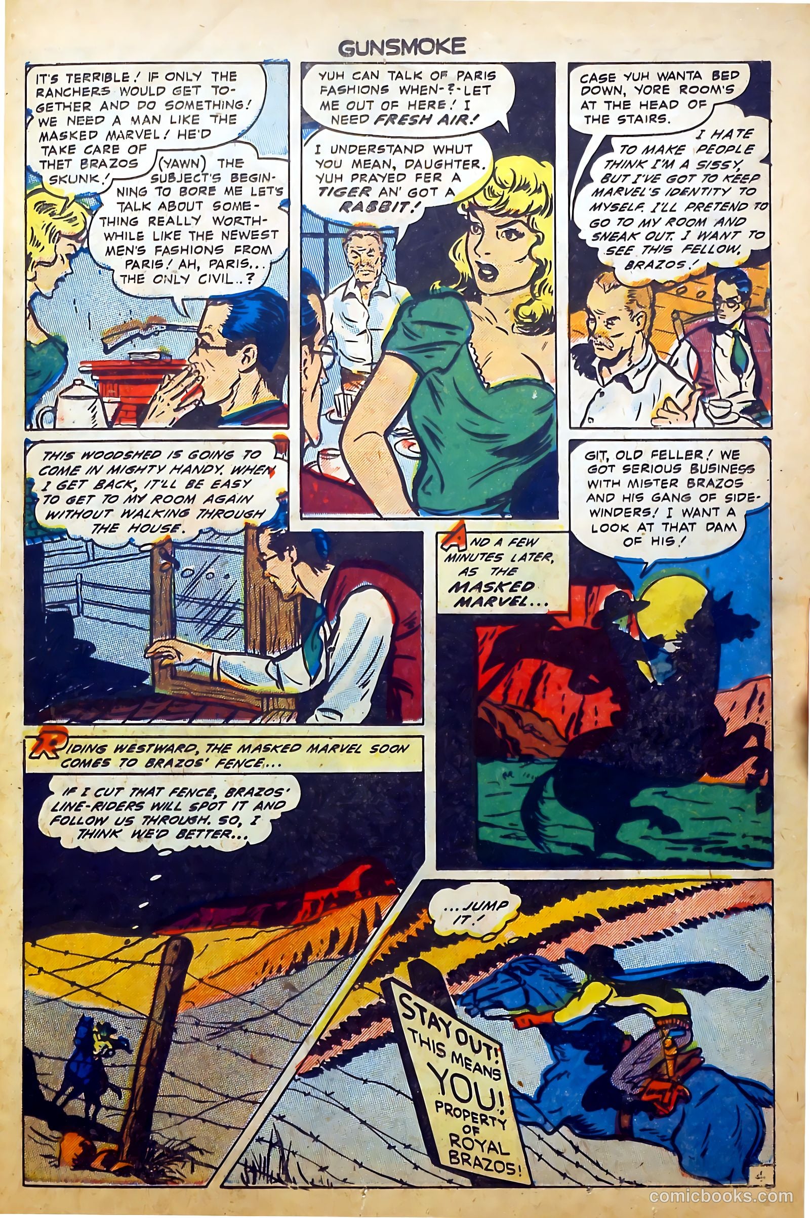 Gunsmoke #6 (1950) — page 23 of 36
