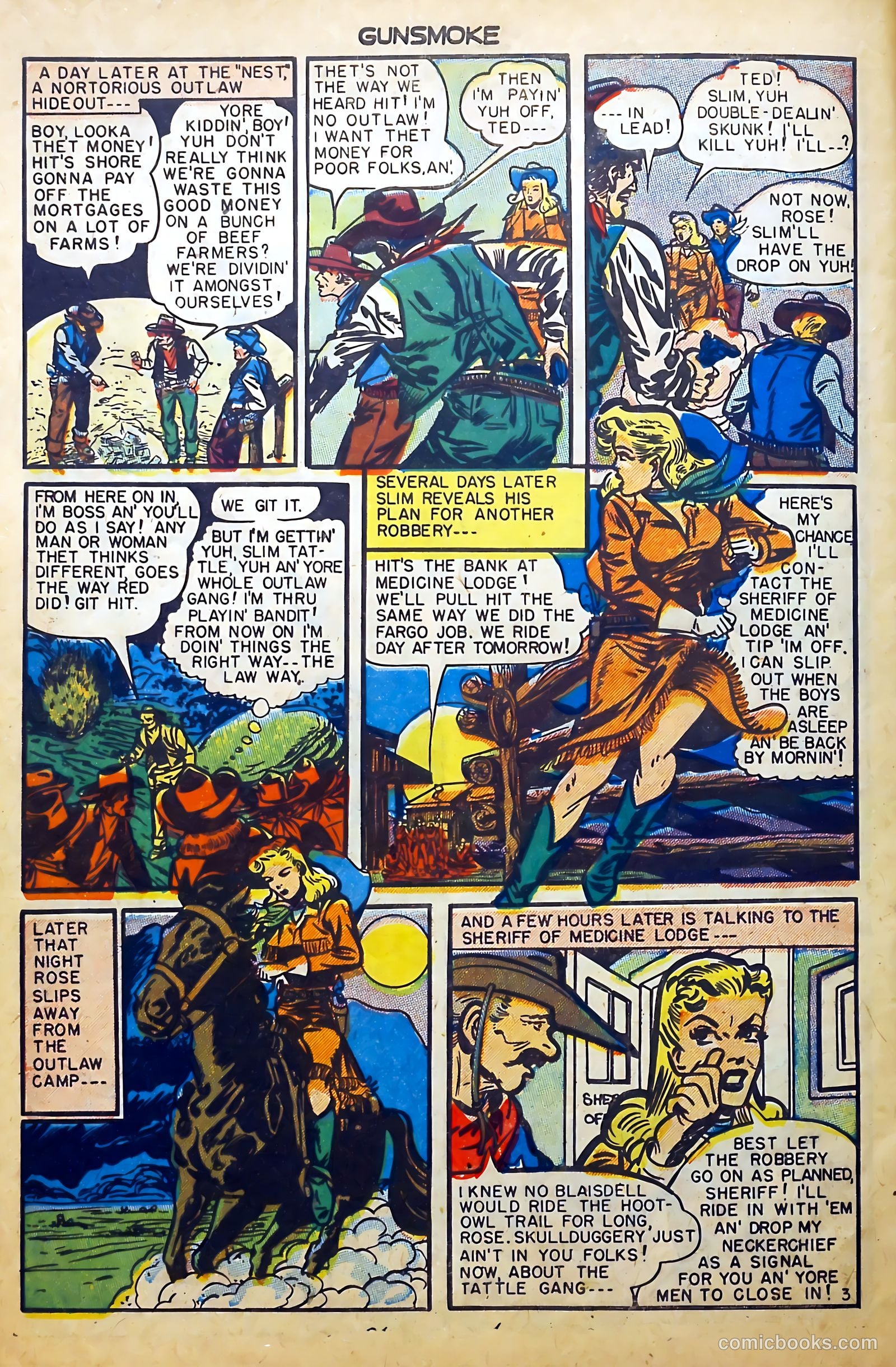 Gunsmoke #6 (1950) — page 30 of 36