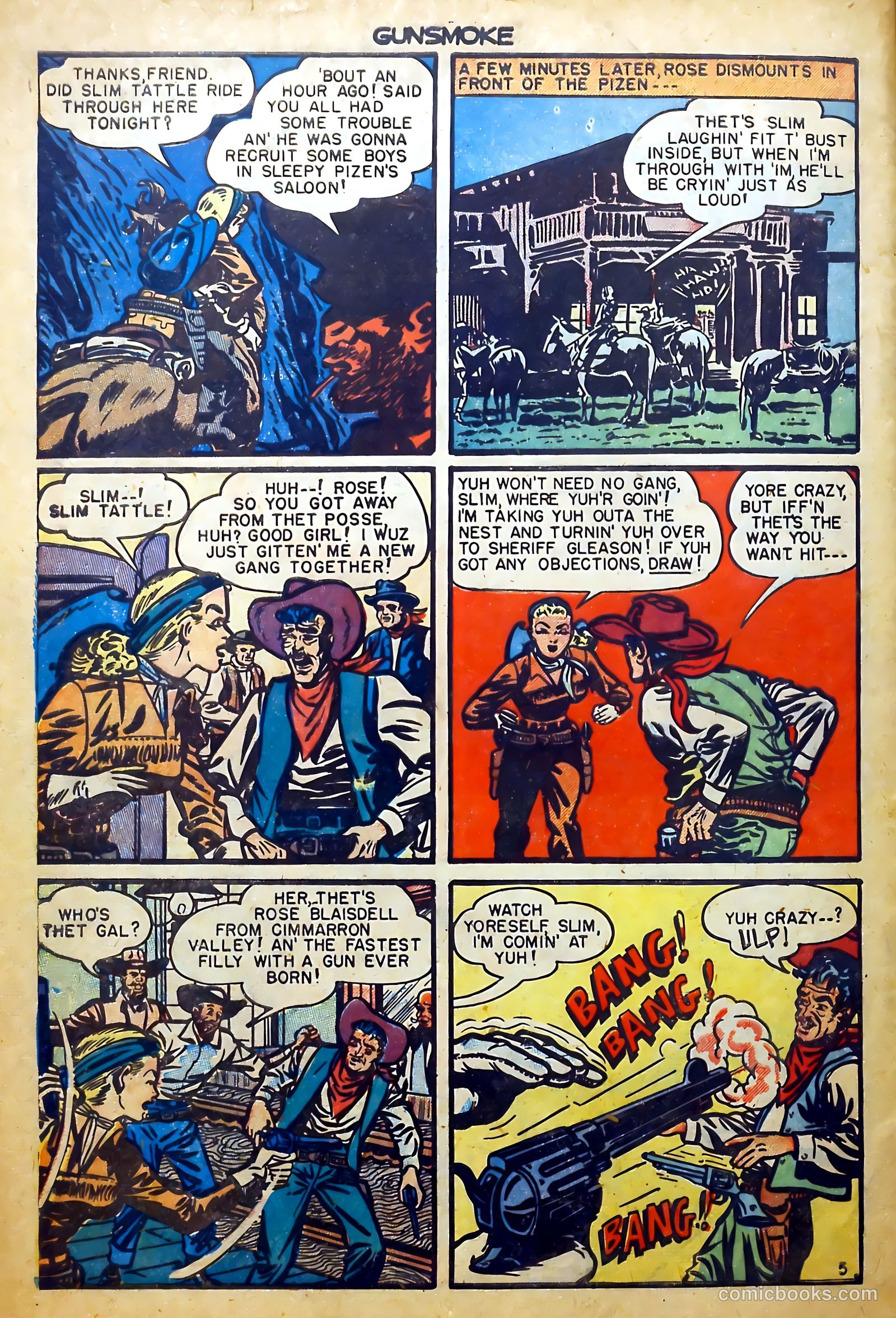 Gunsmoke #6 (1950) — page 32 of 36