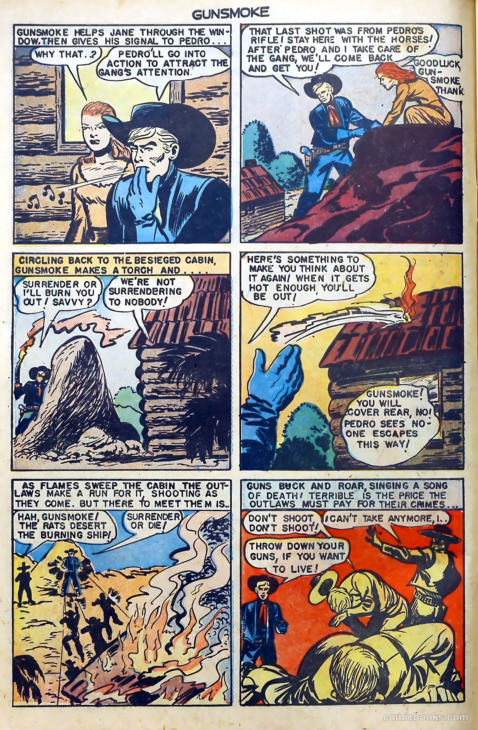 Gunsmoke #7 (1949) — page 10 of 36