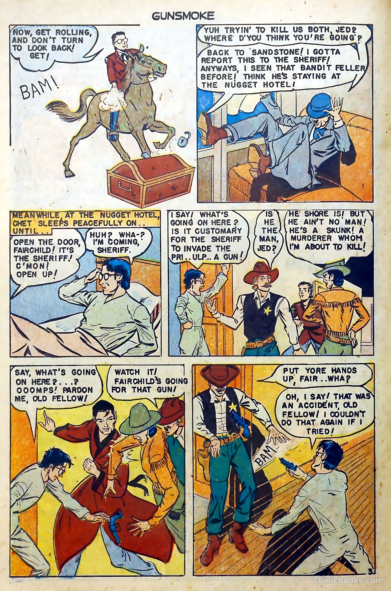 Gunsmoke #7 (1949) — page 22 of 36