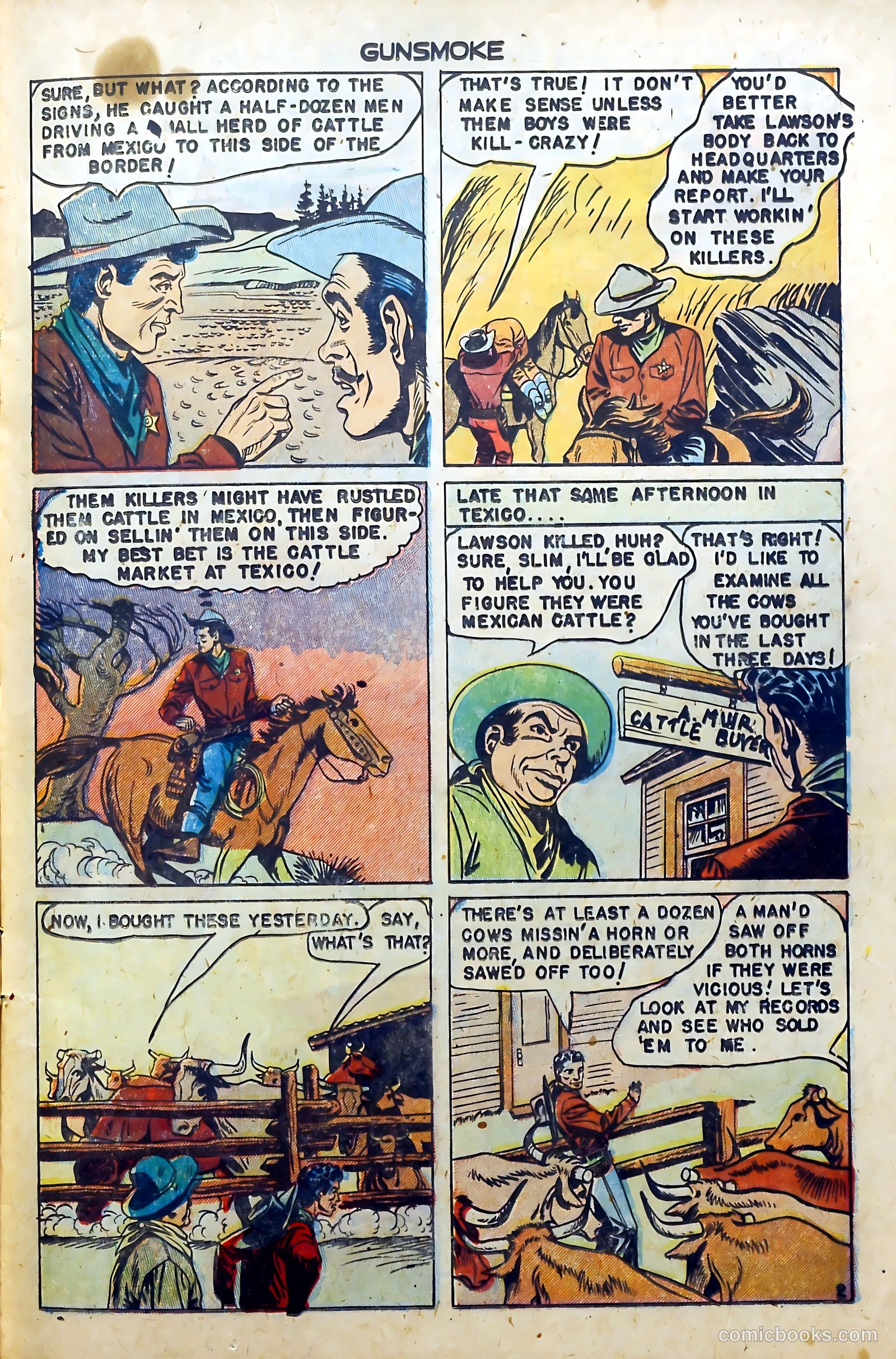 Gunsmoke #7 (1950) — page 13 of 36