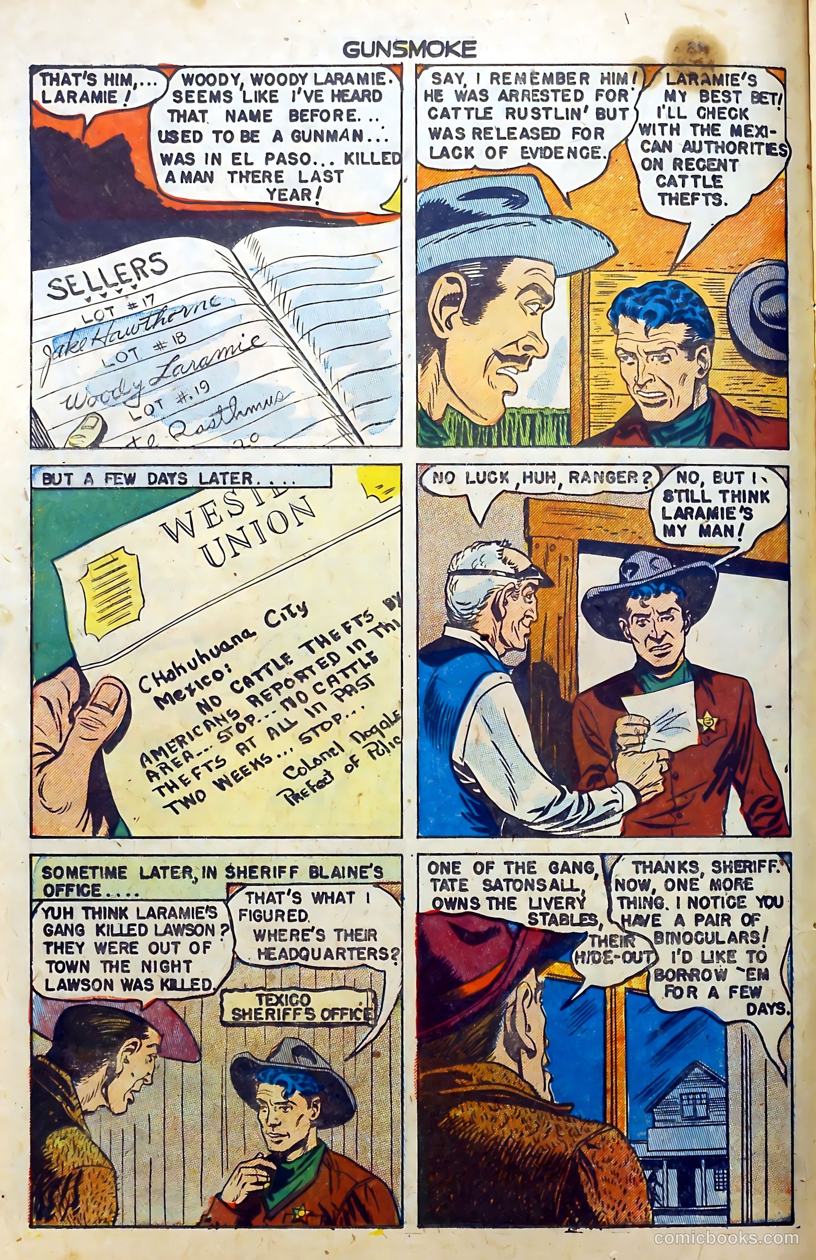 Gunsmoke #7 (1950) — page 14 of 36