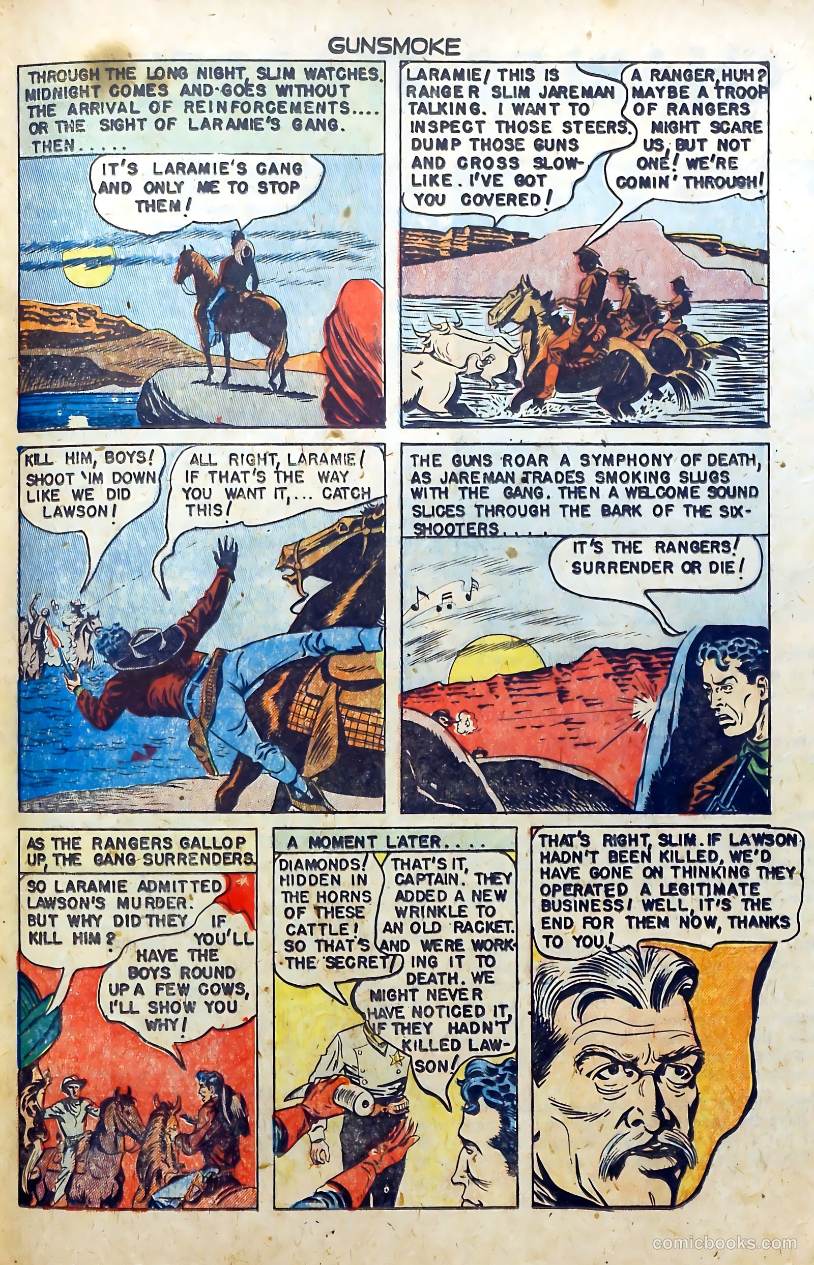 Gunsmoke #7 (1950) — page 17 of 36