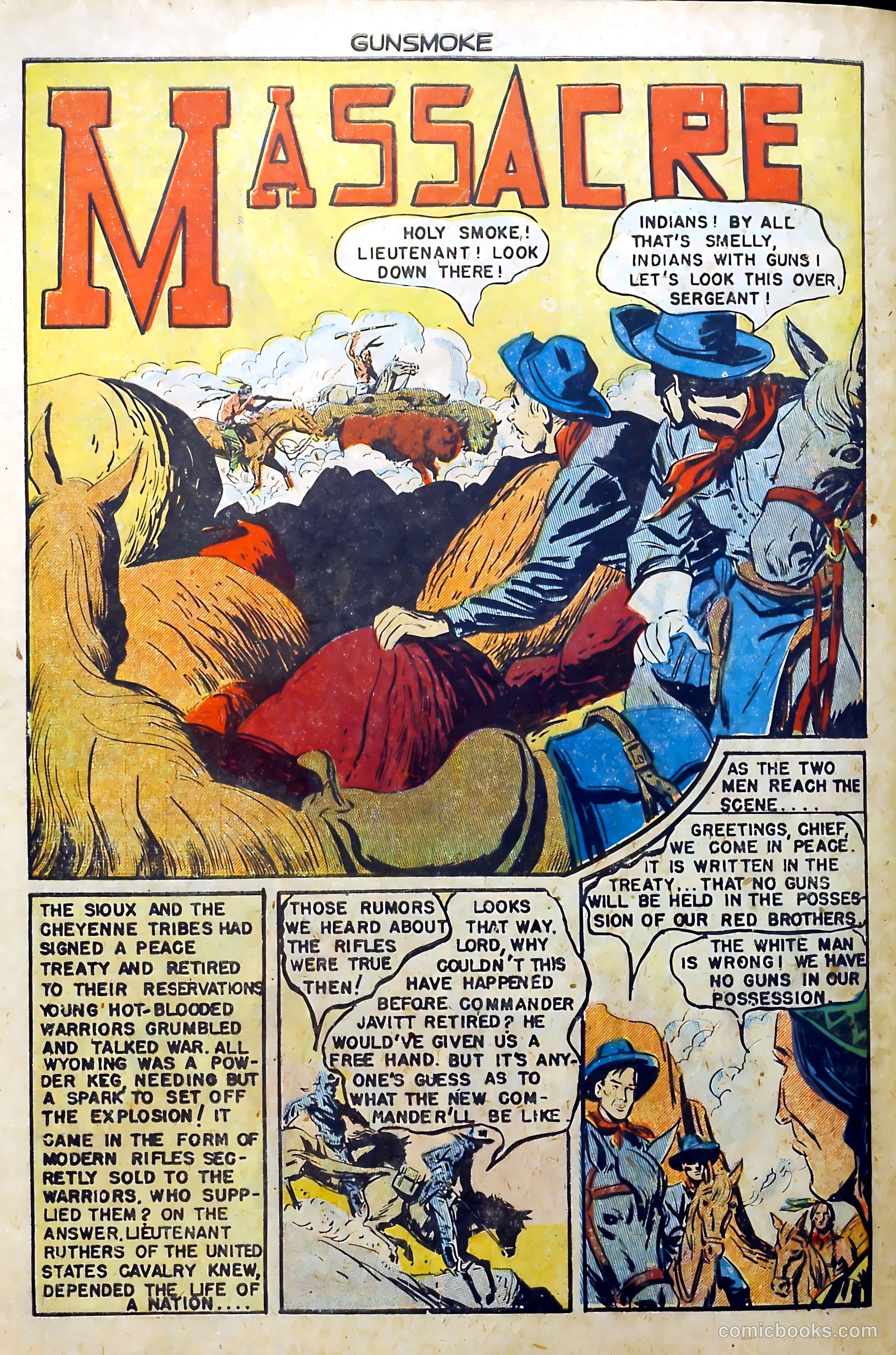 Gunsmoke #7 (1950) — page 28 of 36