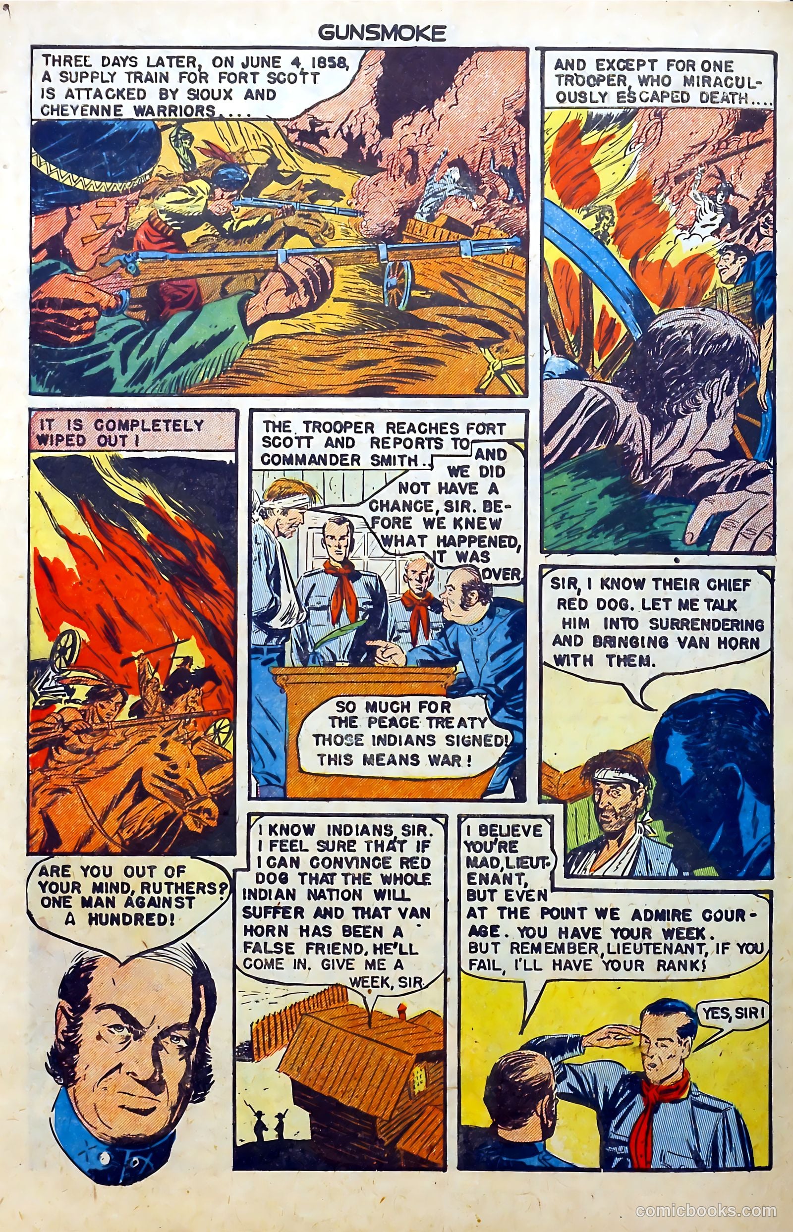 Gunsmoke #7 (1950) — page 30 of 36