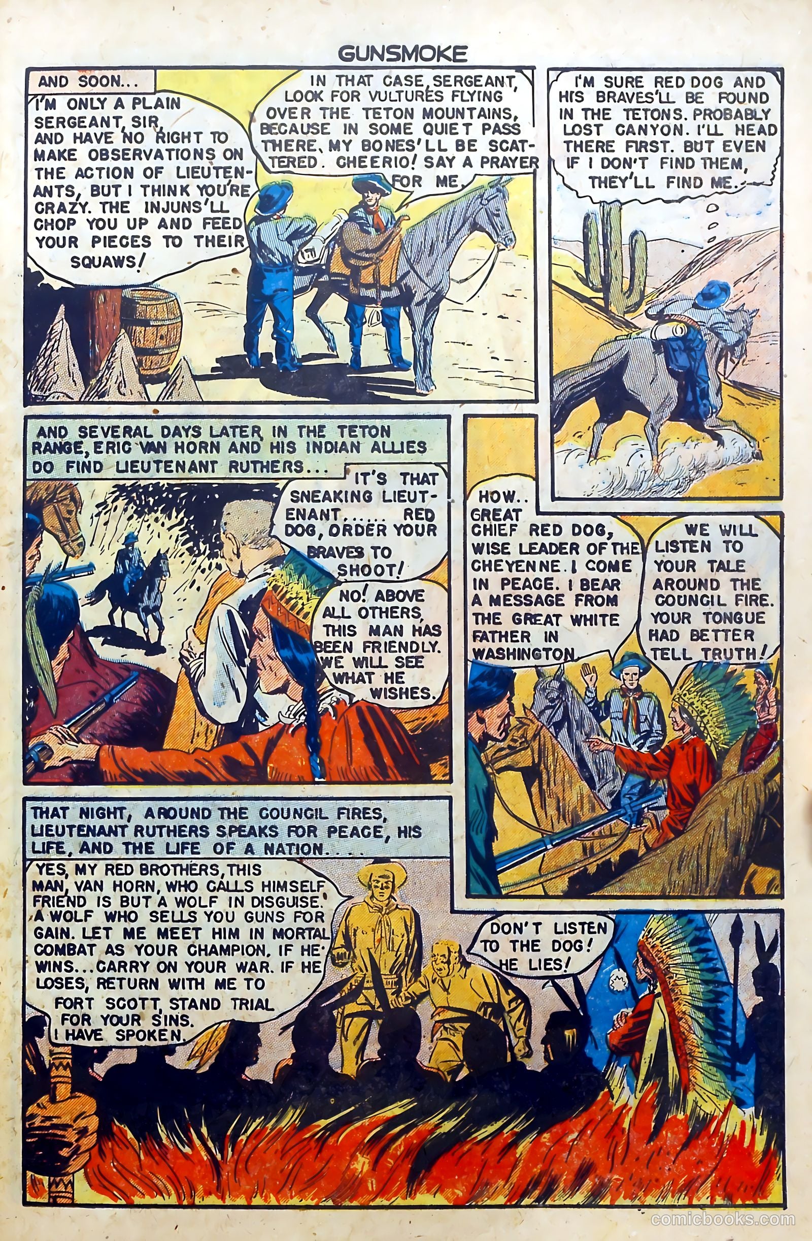 Gunsmoke #7 (1950) — page 31 of 36