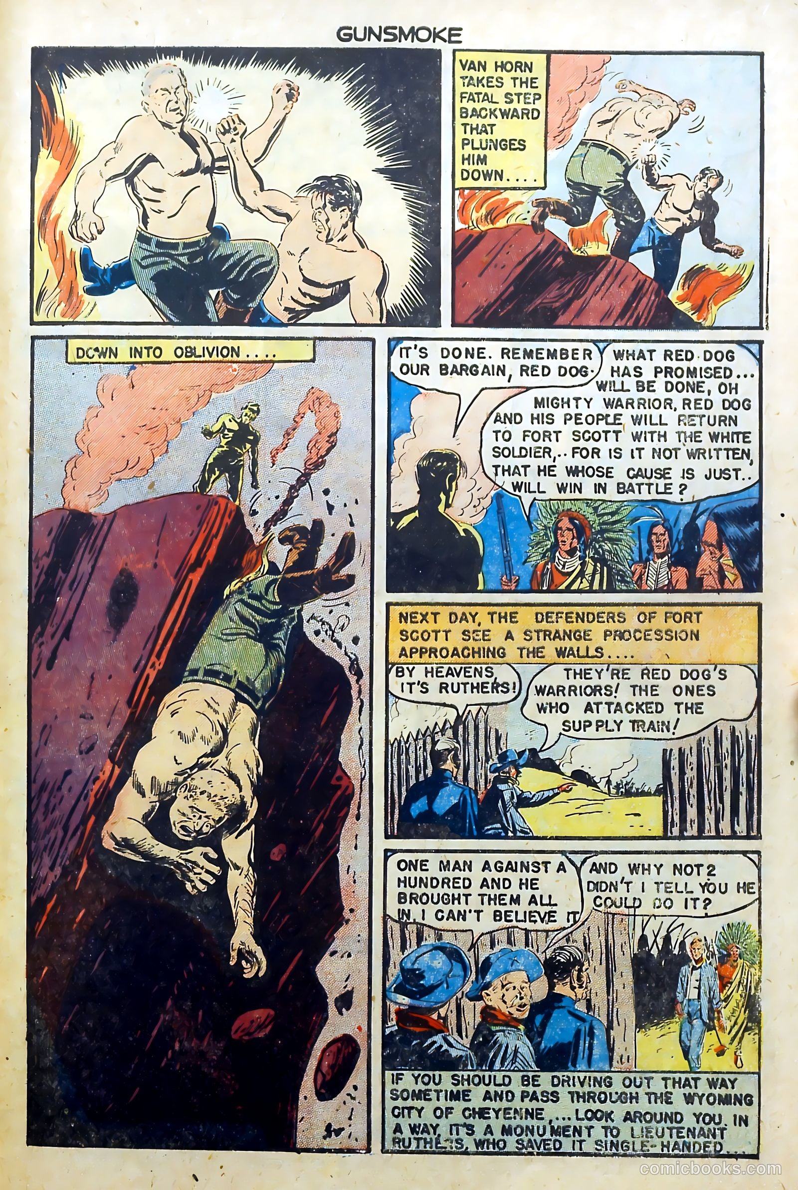 Gunsmoke #7 (1950) — page 33 of 36