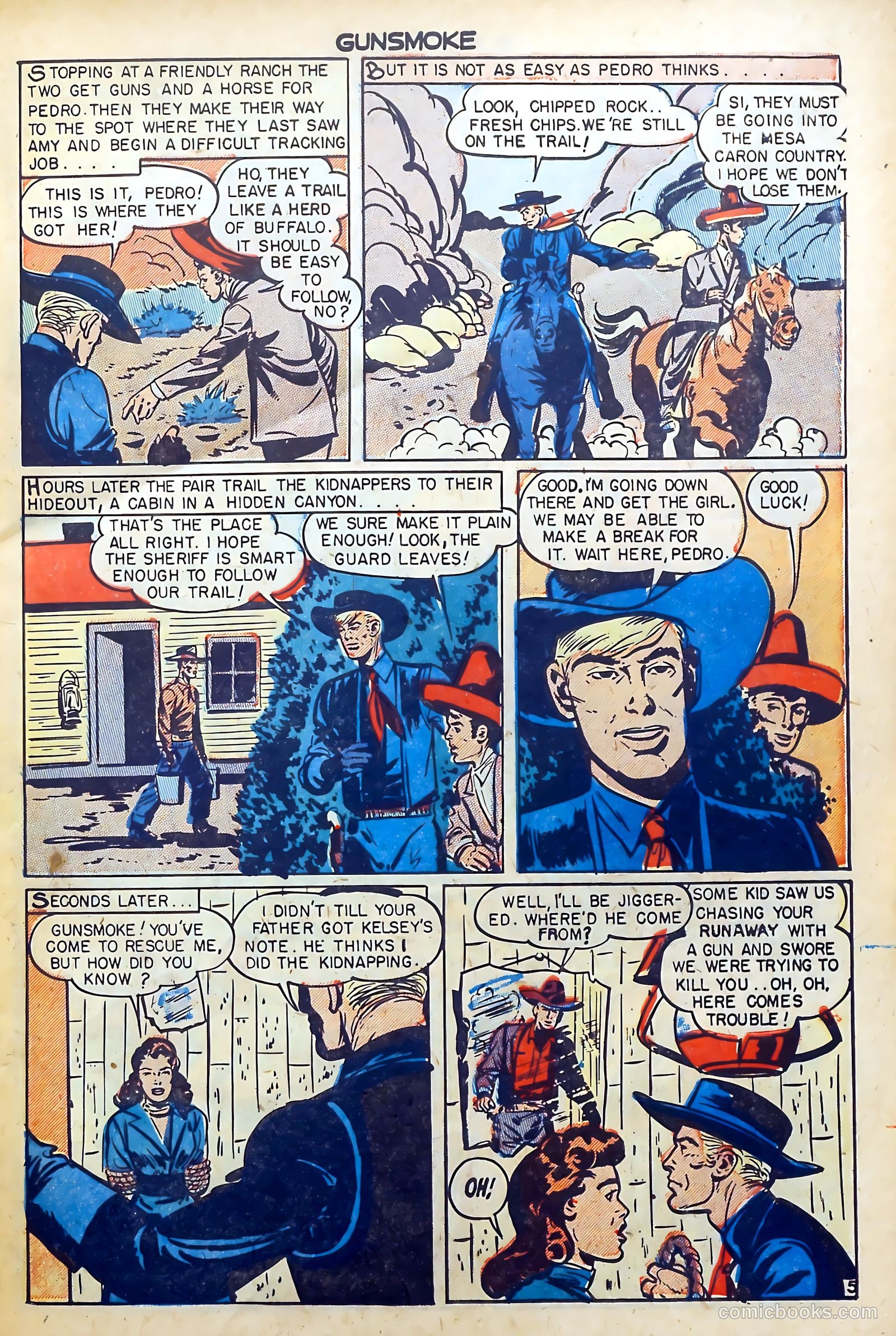 Gunsmoke #8 (1950) — page 7 of 36
