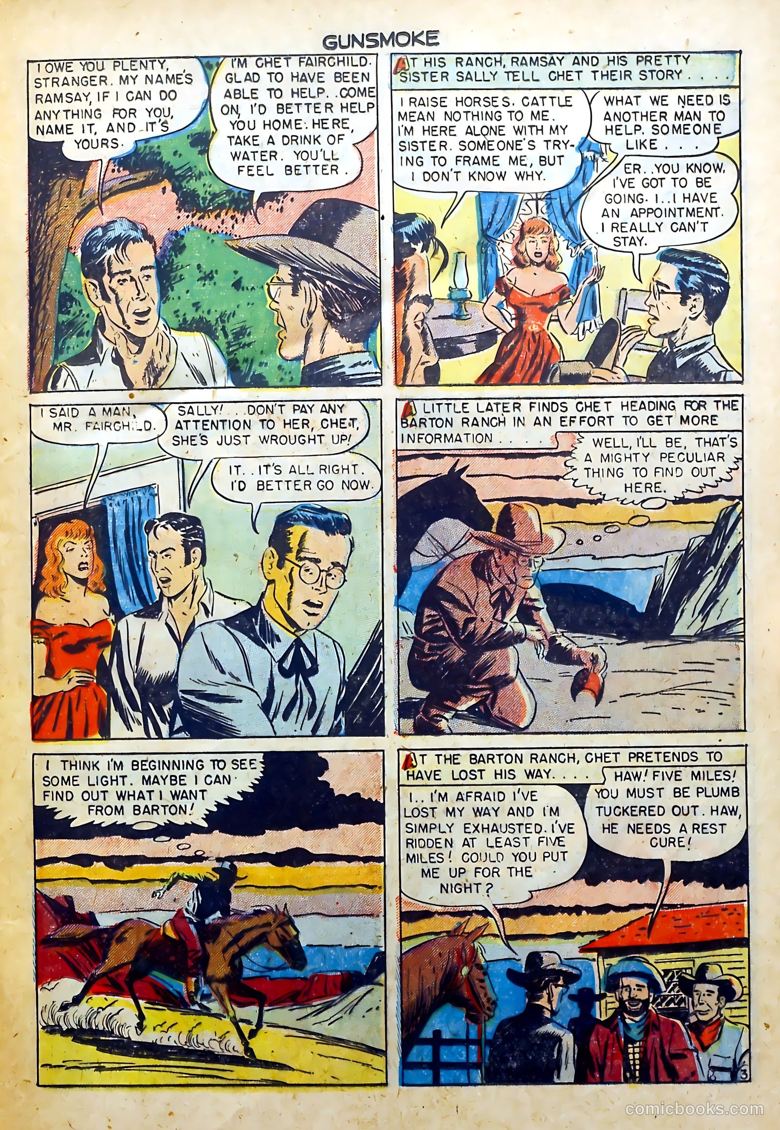 Gunsmoke #8 (1950) — page 13 of 36
