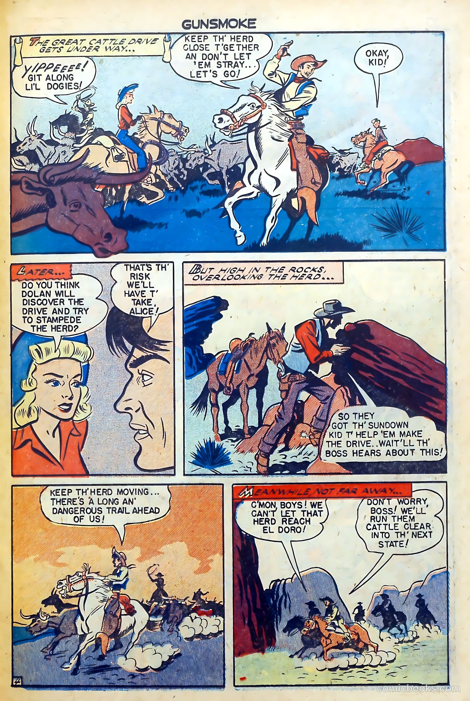 Gunsmoke #8 (1950) — page 23 of 36