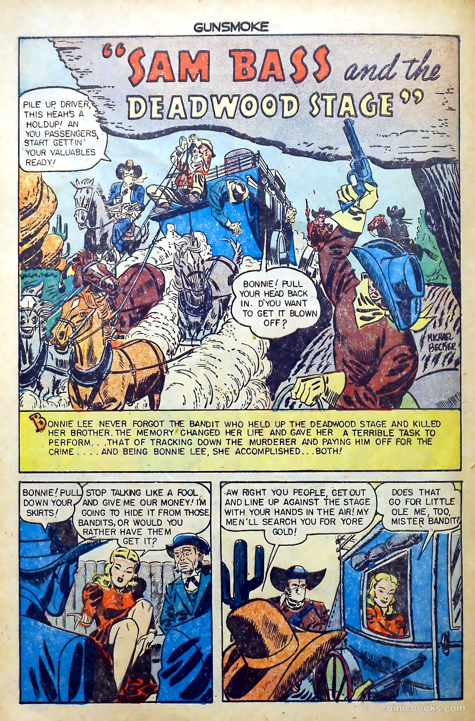 Gunsmoke #8 (1950) — page 28 of 36