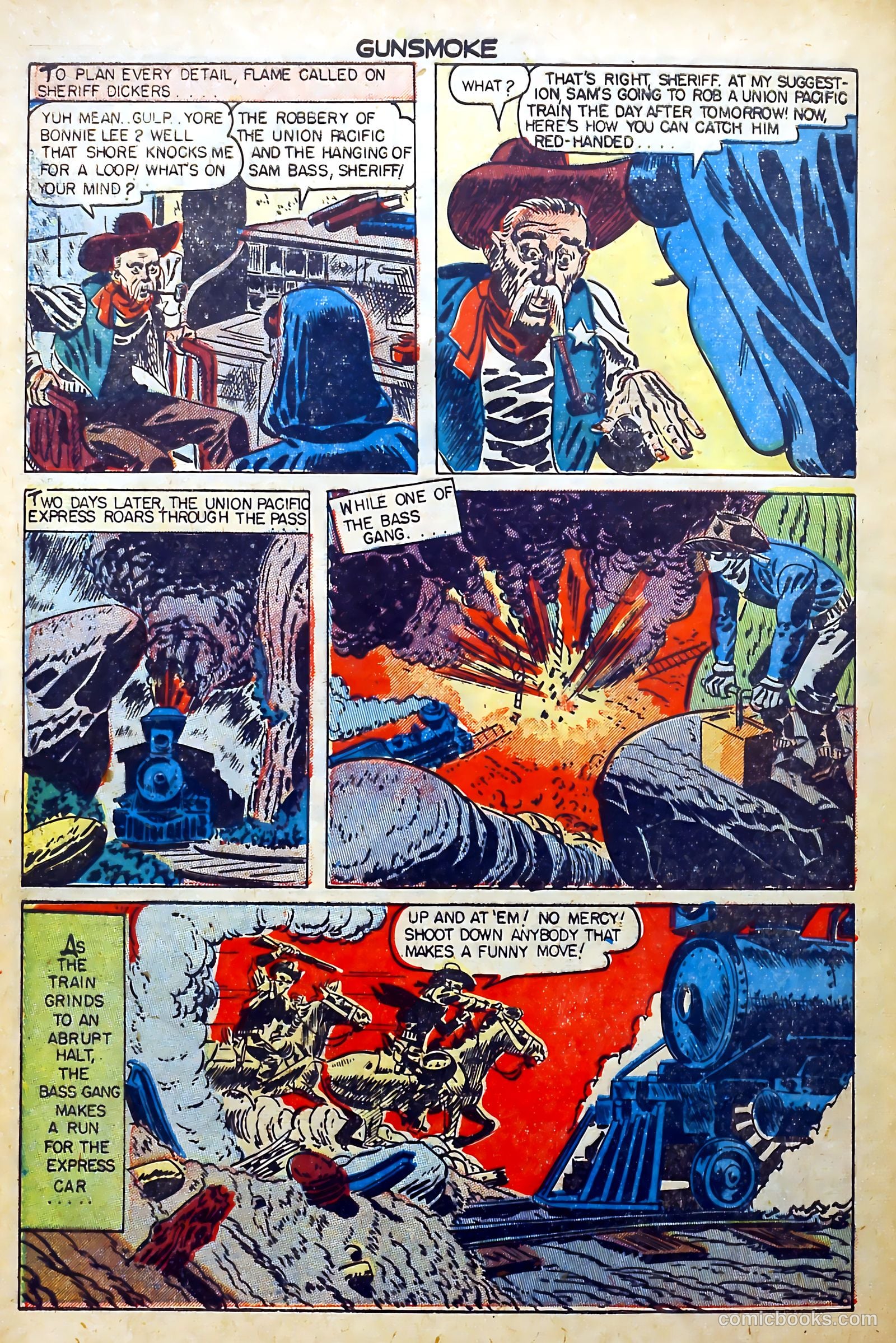 Gunsmoke #8 (1950) — page 32 of 36