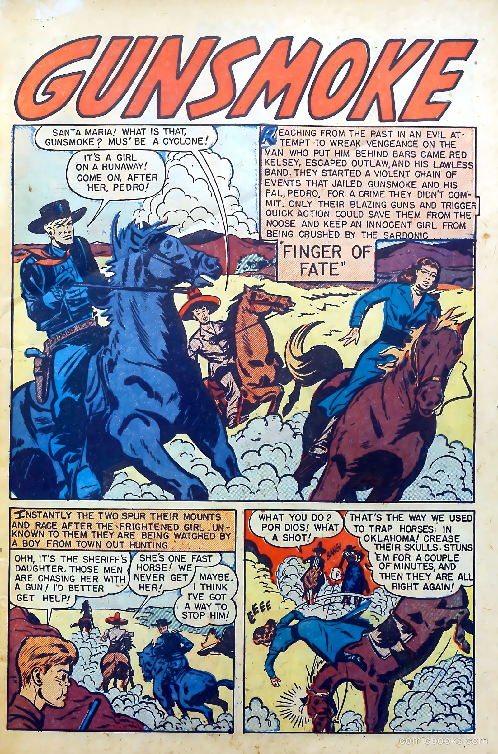 Gunsmoke #8 (1950) — page 3 of 36