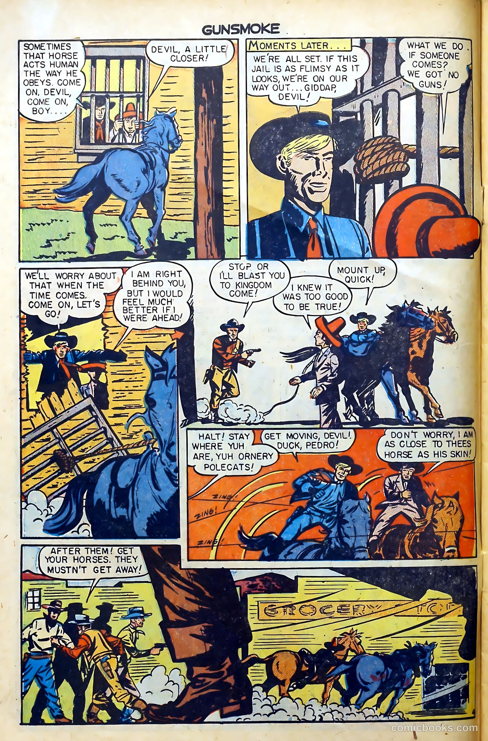 Gunsmoke #8 (1950) — page 6 of 36