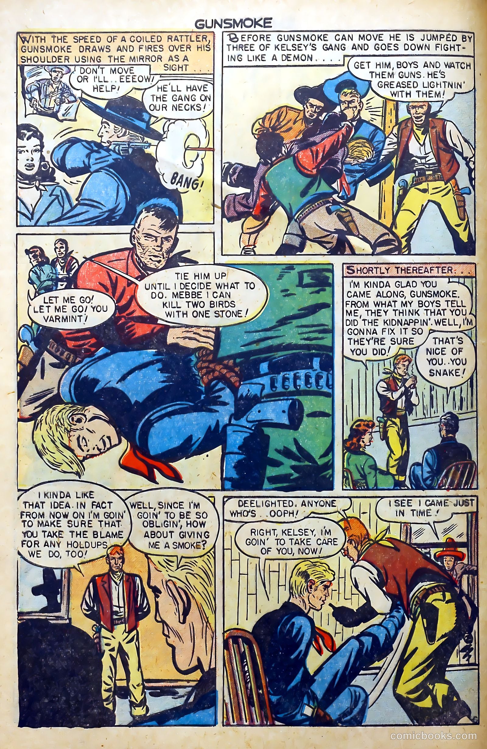 Gunsmoke #8 (1950) — page 8 of 36